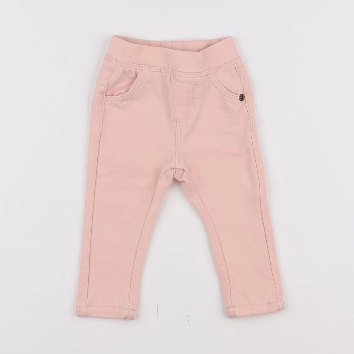 Vertbaudet - jegging rose - 3 mois