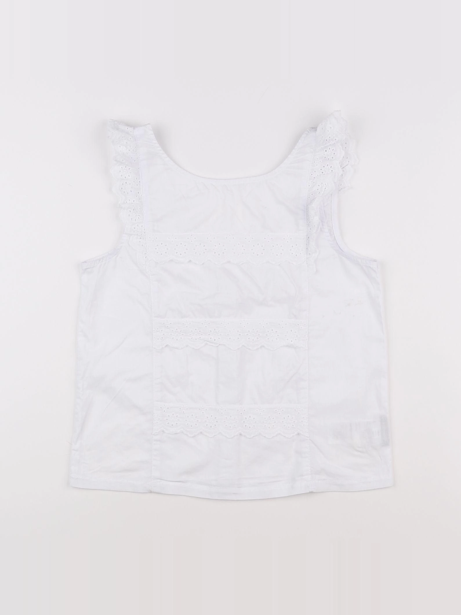 Vertbaudet - blouse blanc - 14 ans