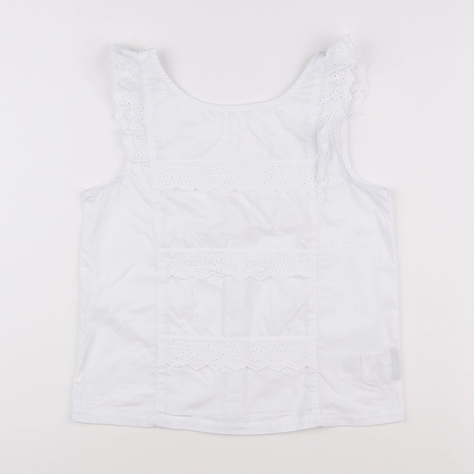 Vertbaudet - blouse blanc - 14 ans