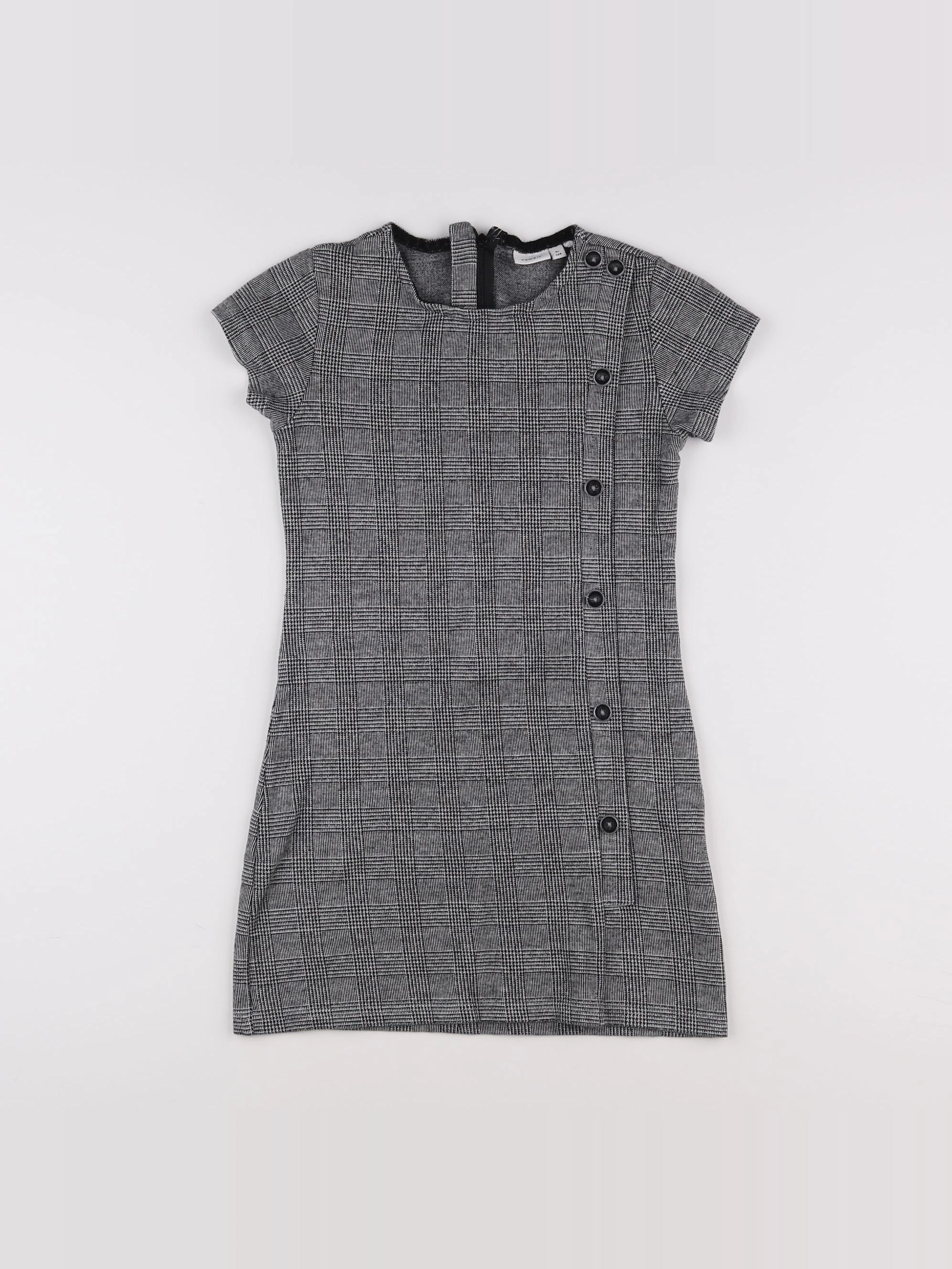 Name it - robe gris - 9 ans