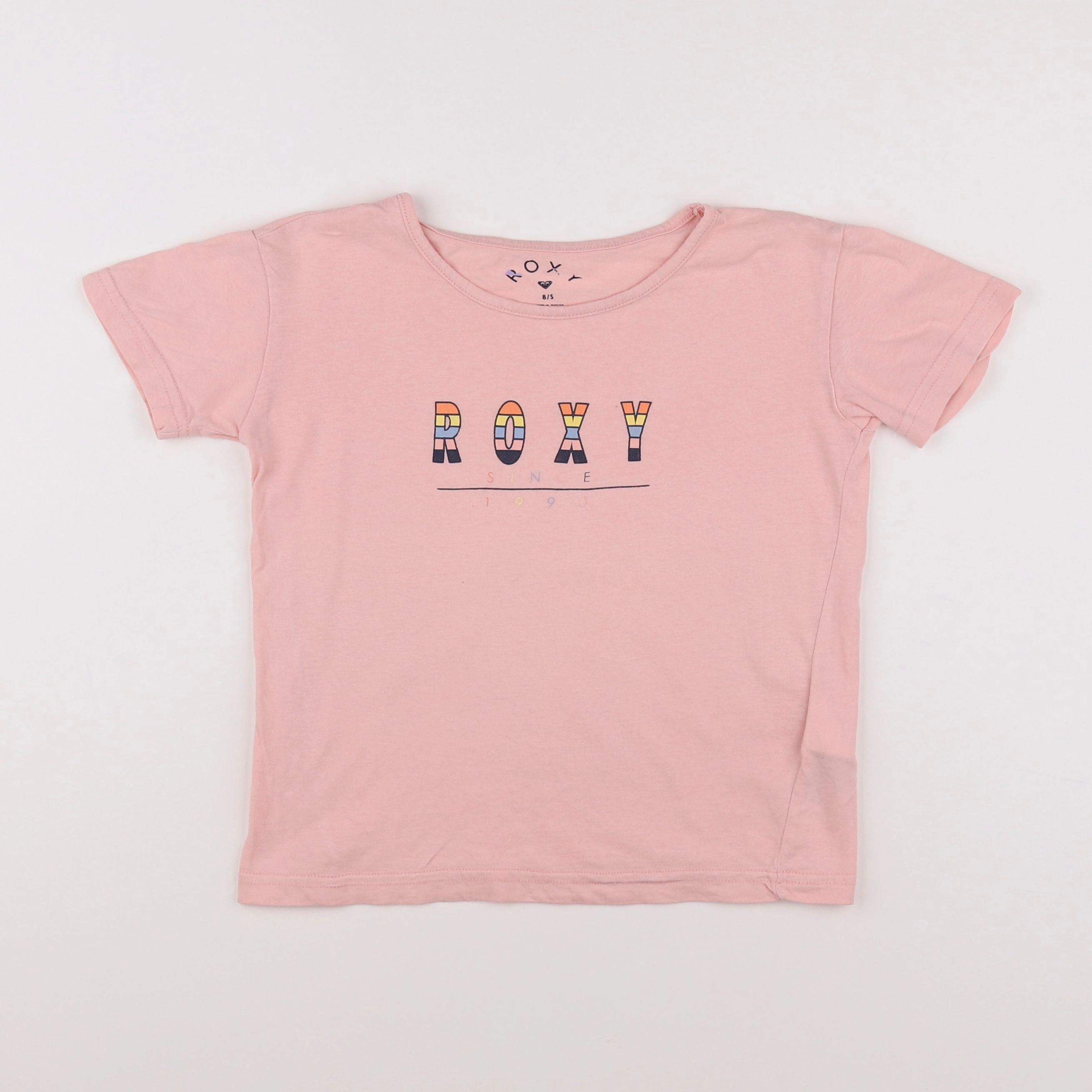 Roxy - tee-shirt rose - 8 ans