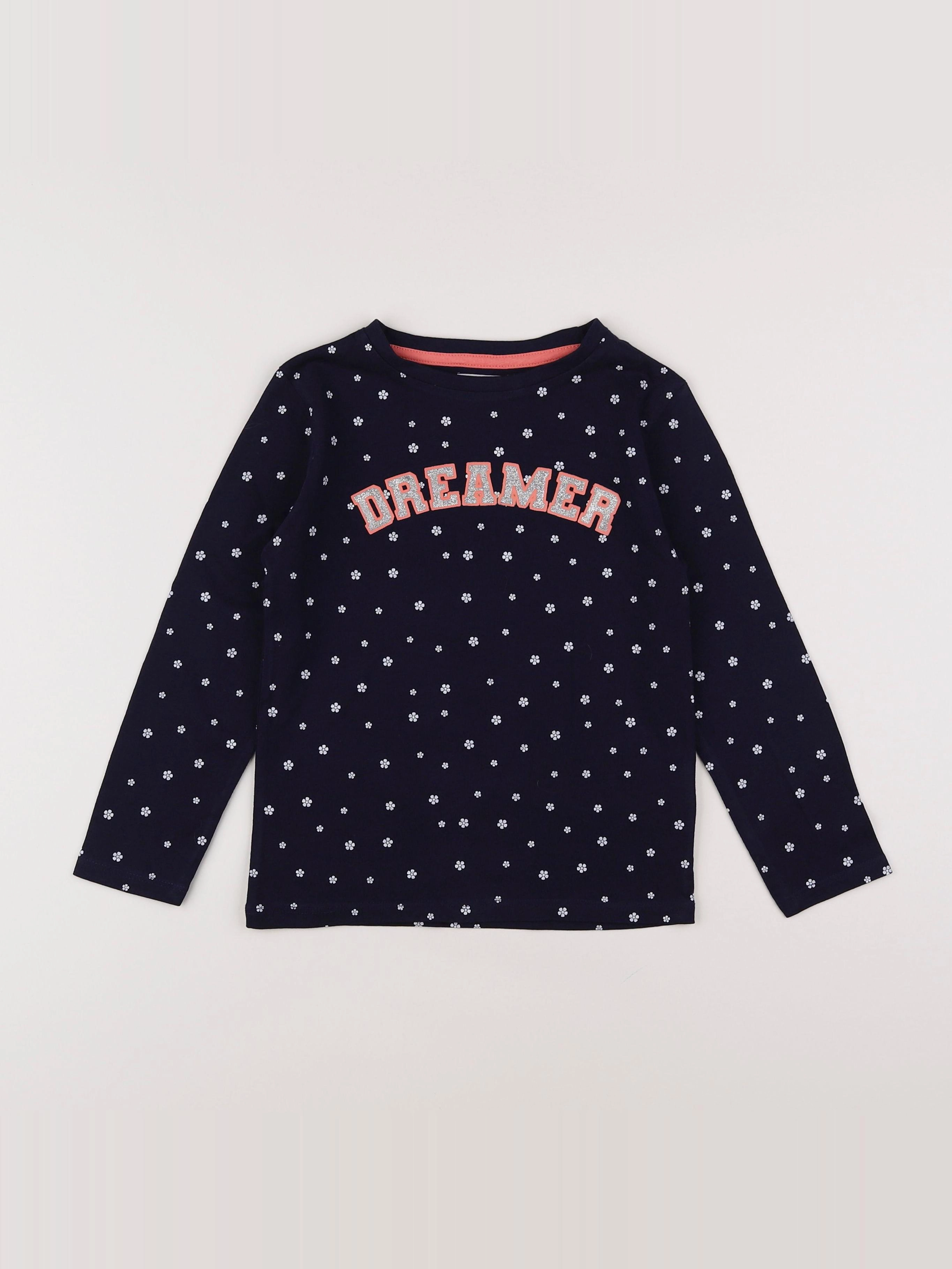 Eden & Victor - tee-shirt bleu, argent - 6 ans