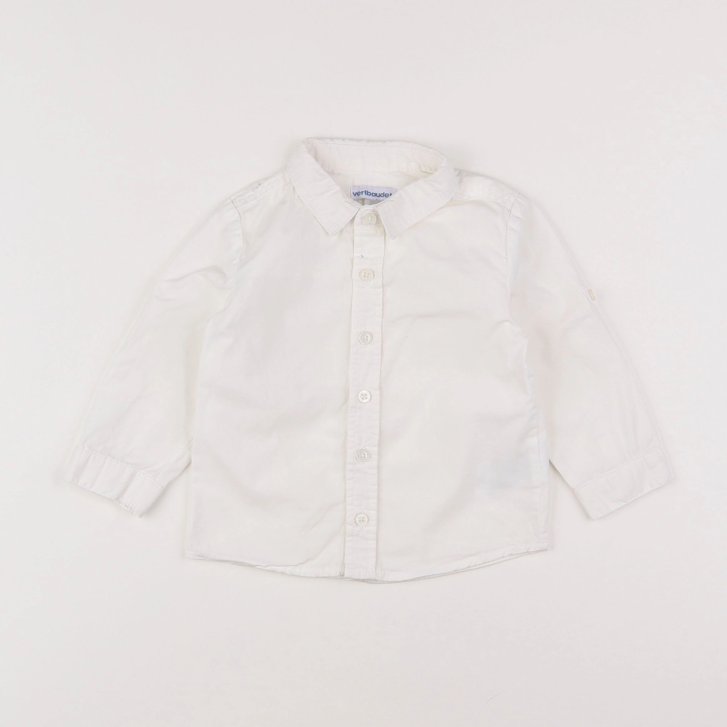 Vertbaudet - chemise blanc - 18 mois