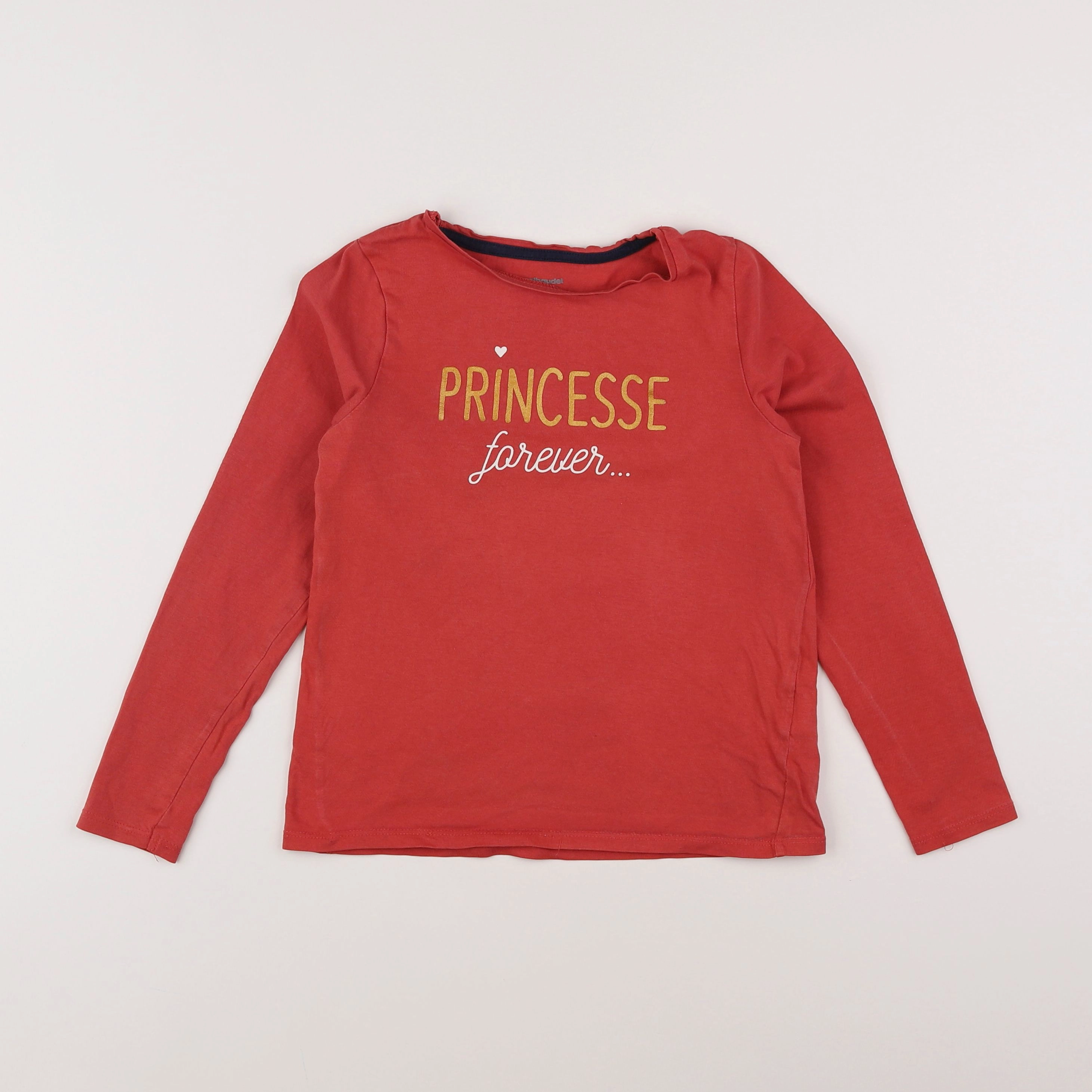 Vertbaudet - tee-shirt rose - 8 ans