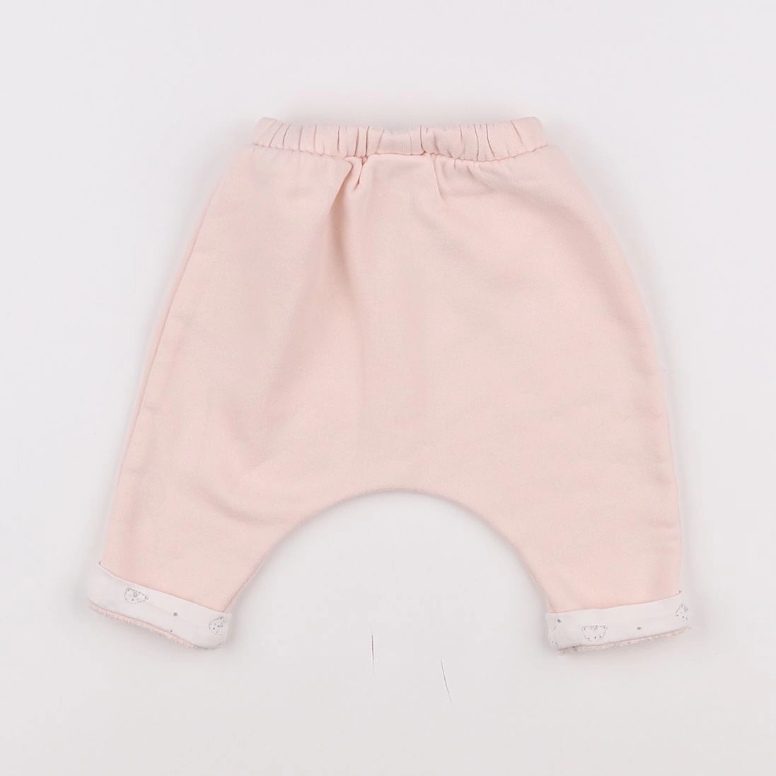 Vertbaudet - pantalon rose - 3 mois