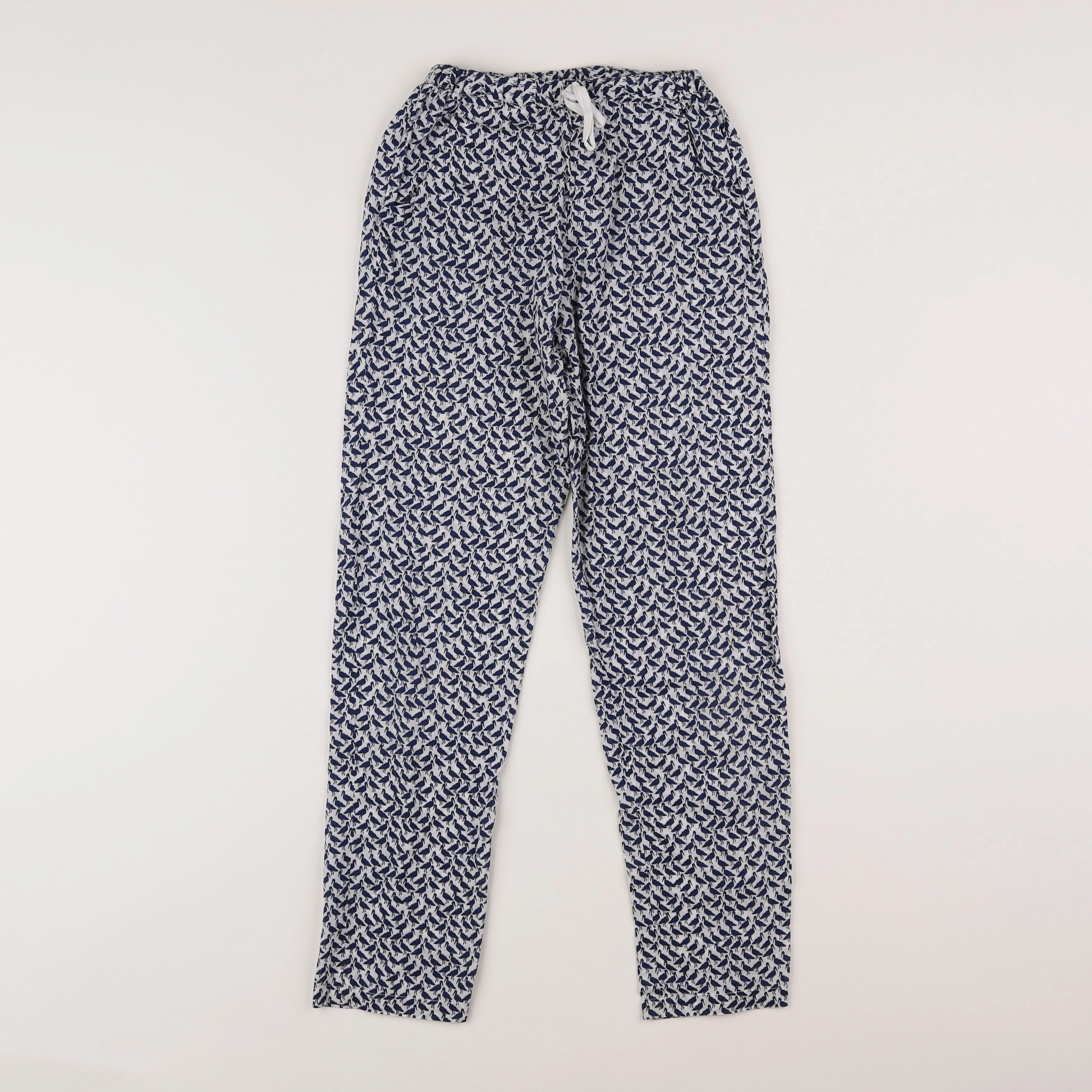 Bonton - pantalon bleu - 10 ans