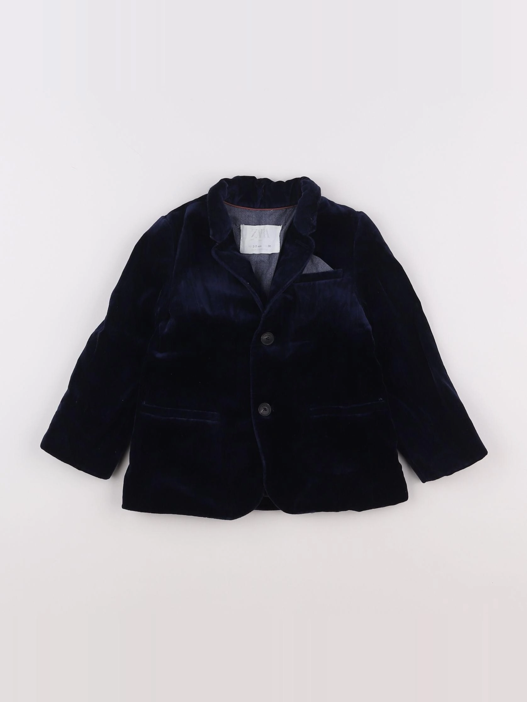 Zara - veste bleu - 2/3 ans