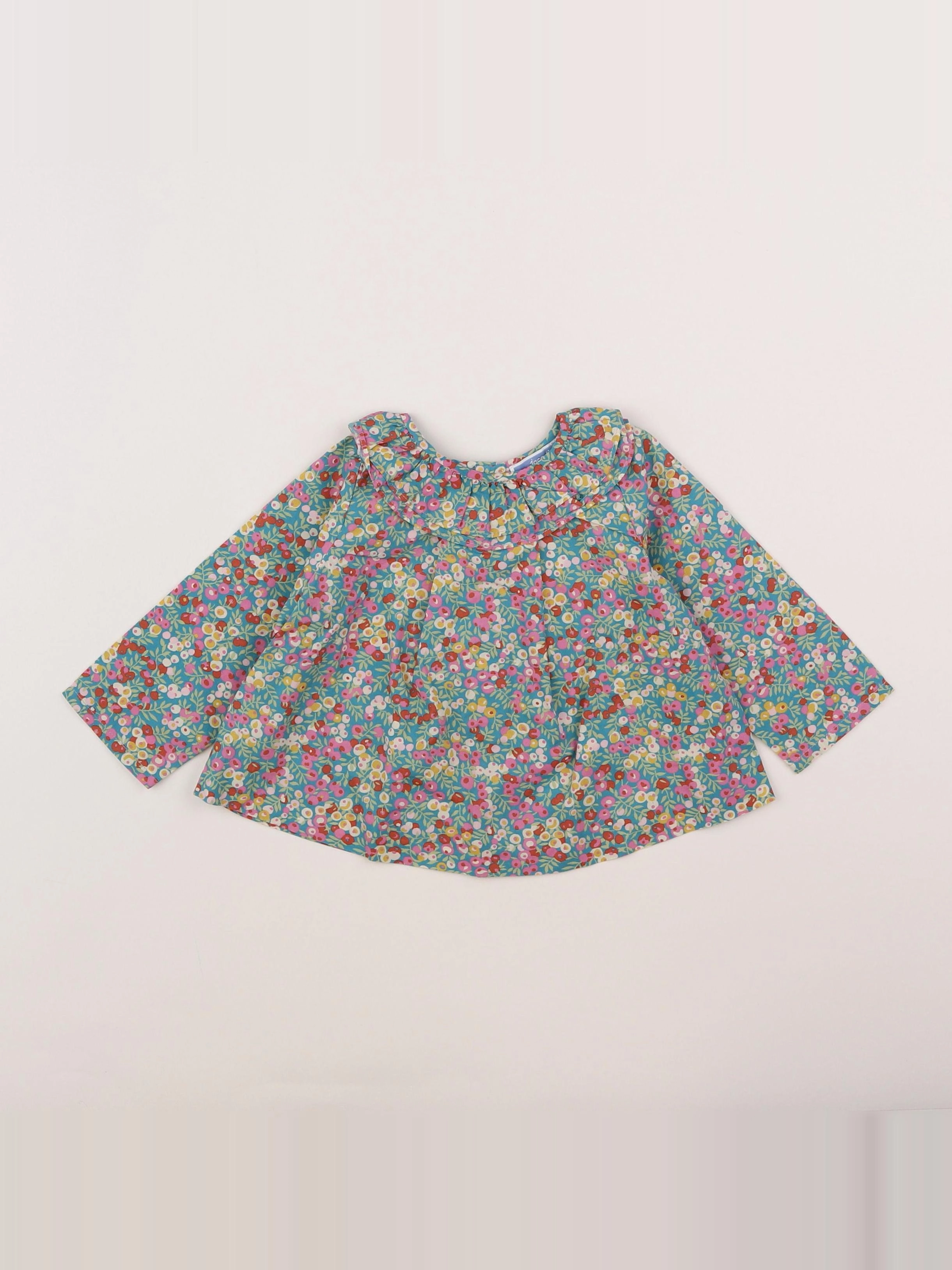 Jacadi - blouse multicolore - 12 mois