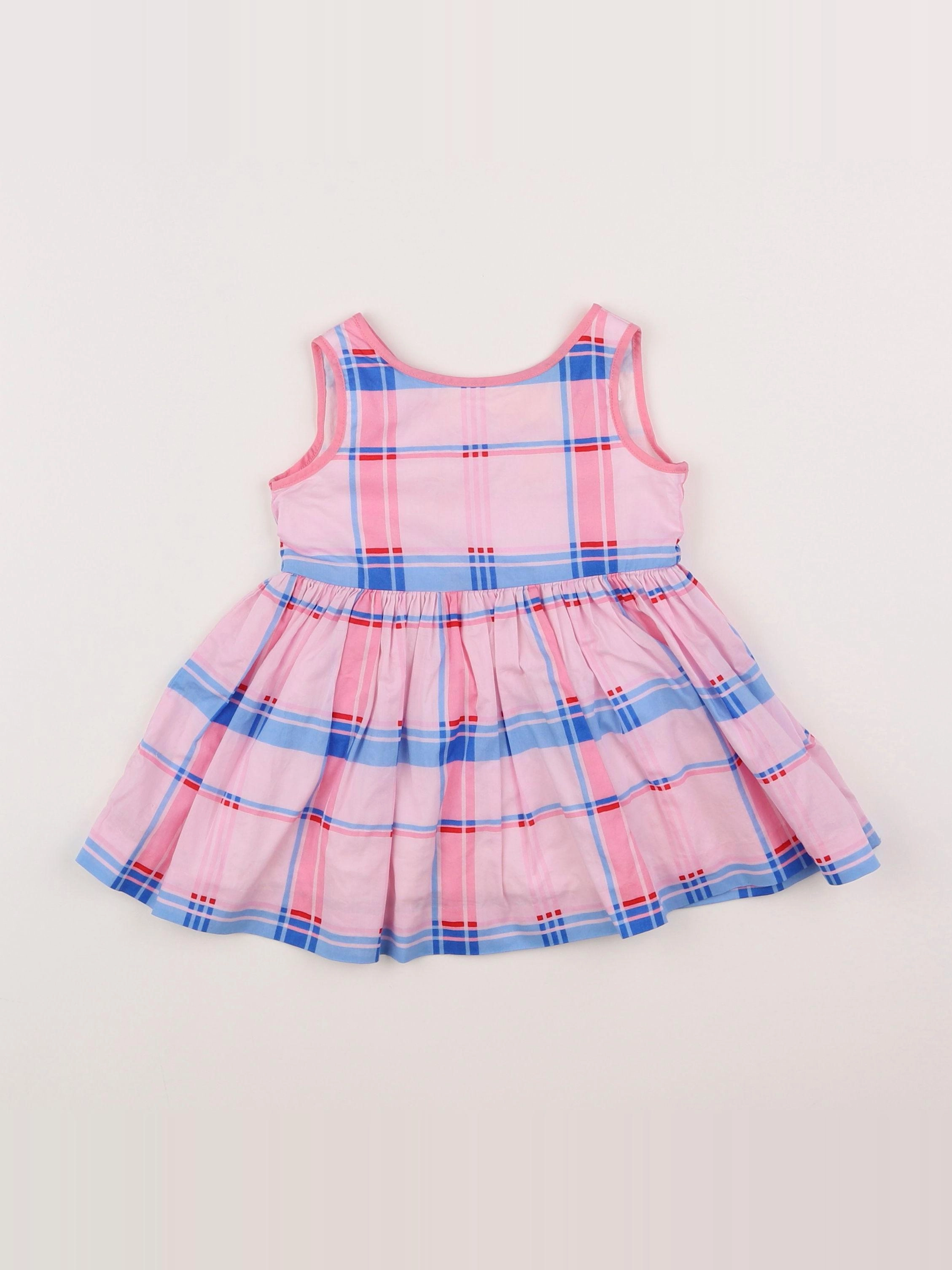 Jacadi - robe bleu, rose - 6 mois