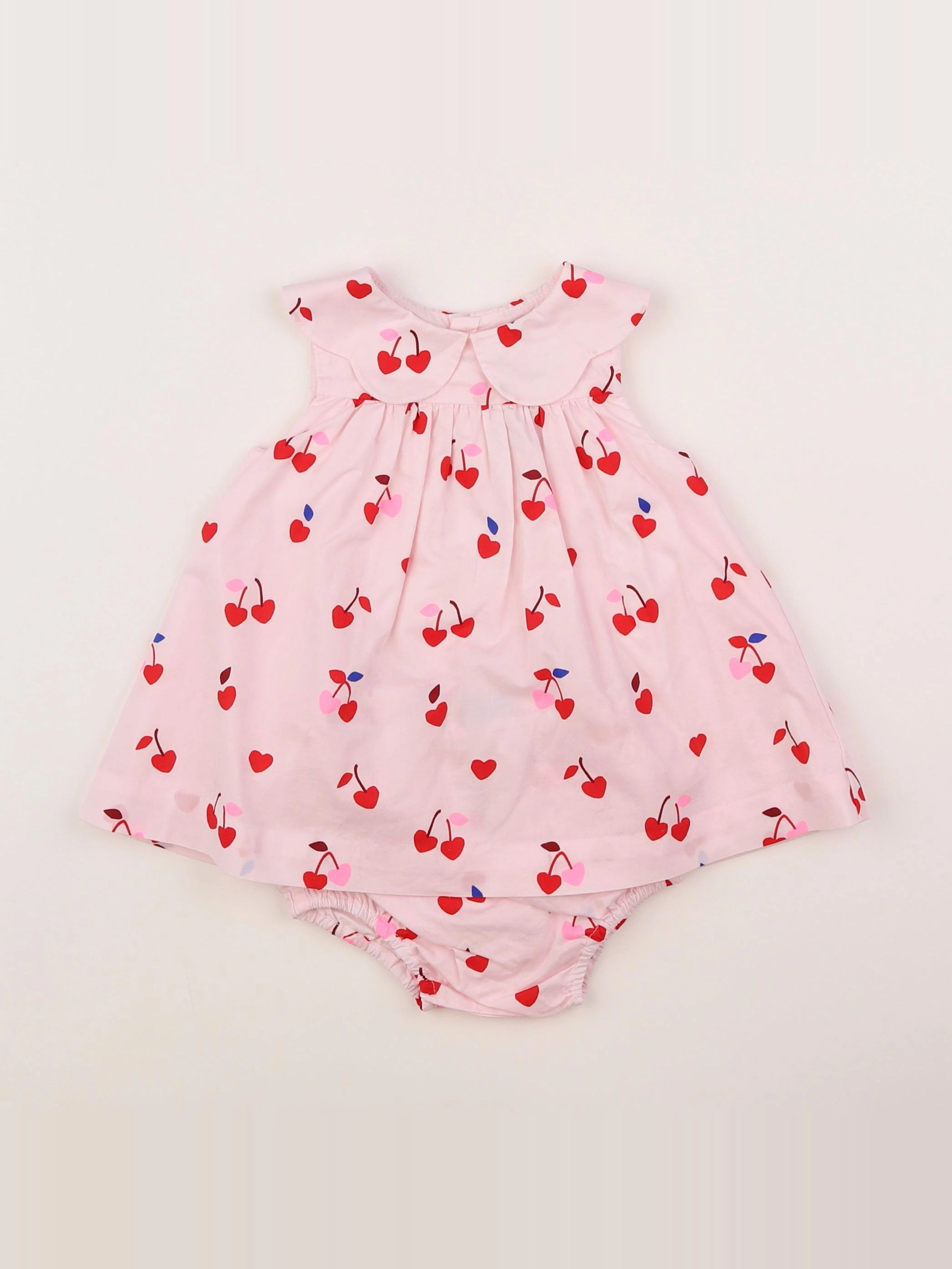 Jacadi - robe rose - 6 mois