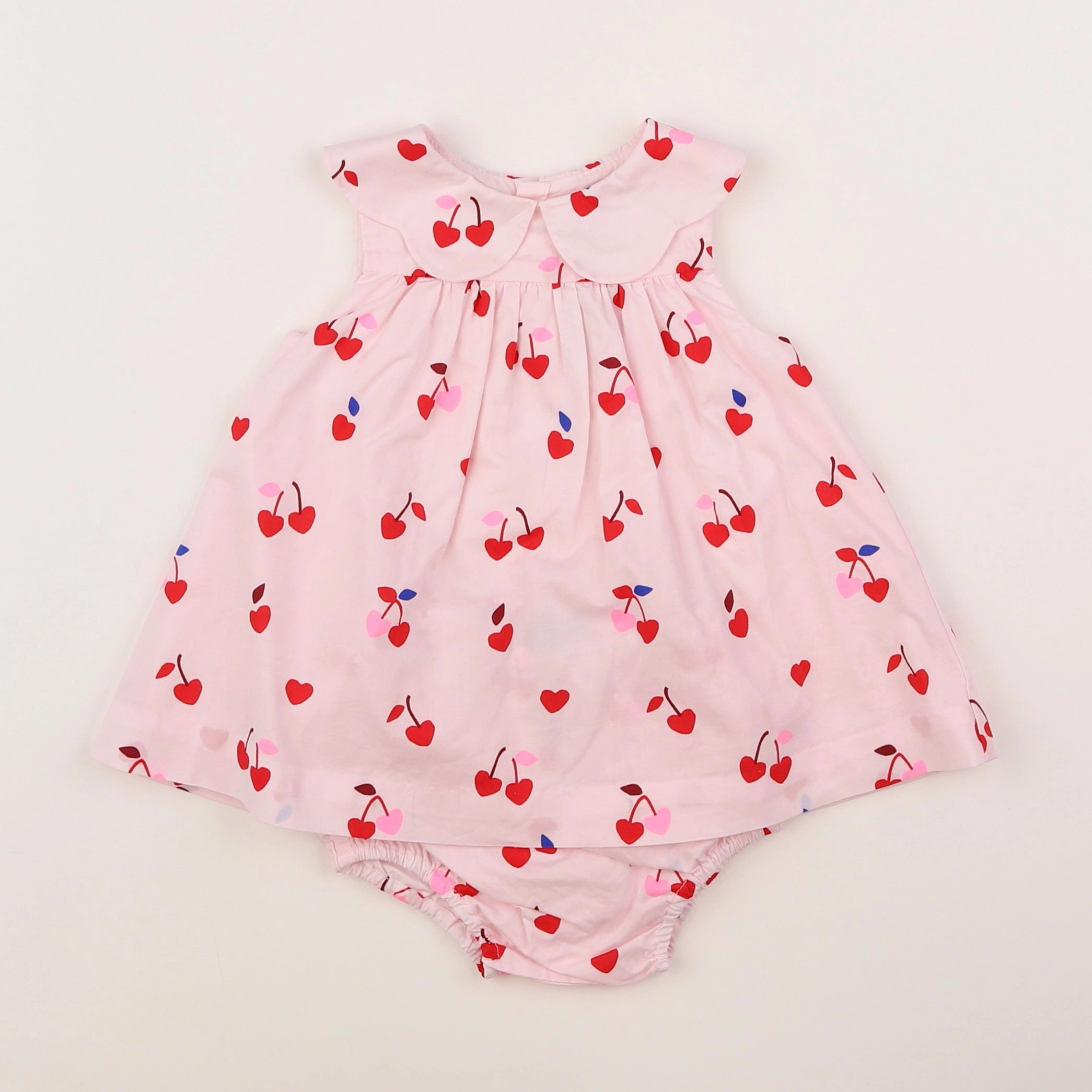 Jacadi - robe rose - 6 mois