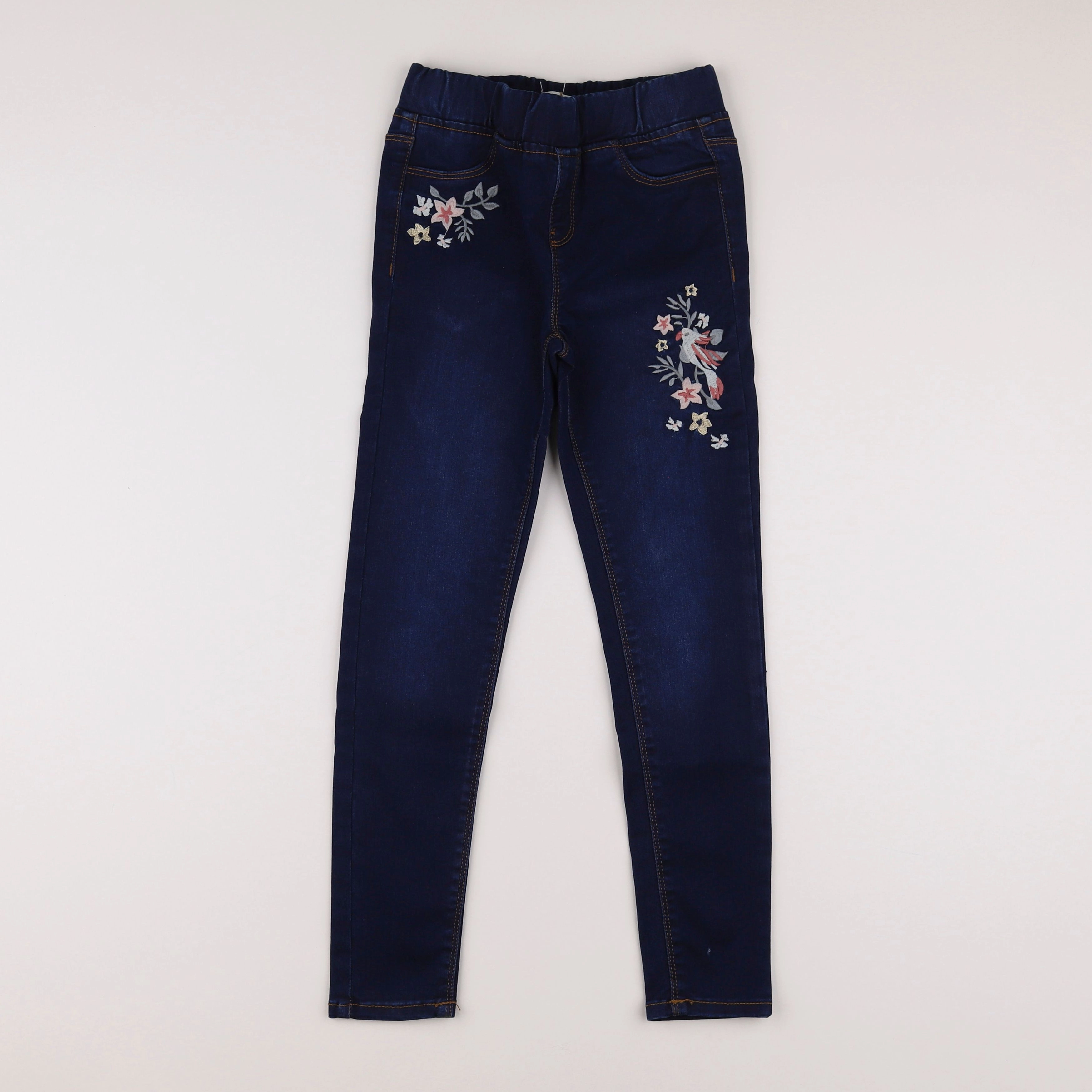 Vertbaudet - jegging bleu - 9 ans