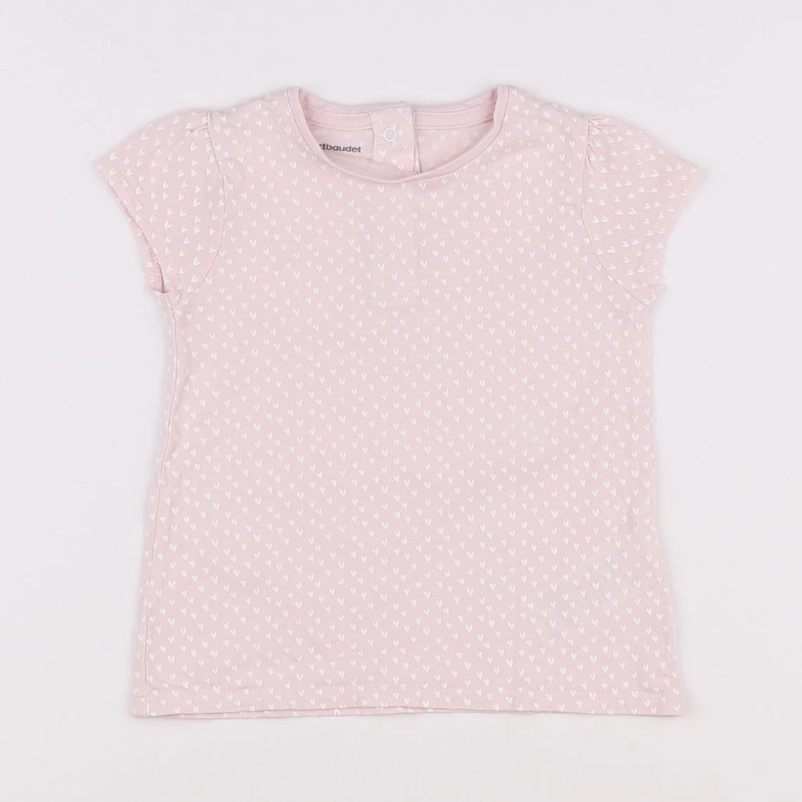 Vertbaudet - tee-shirt rose - 18 mois