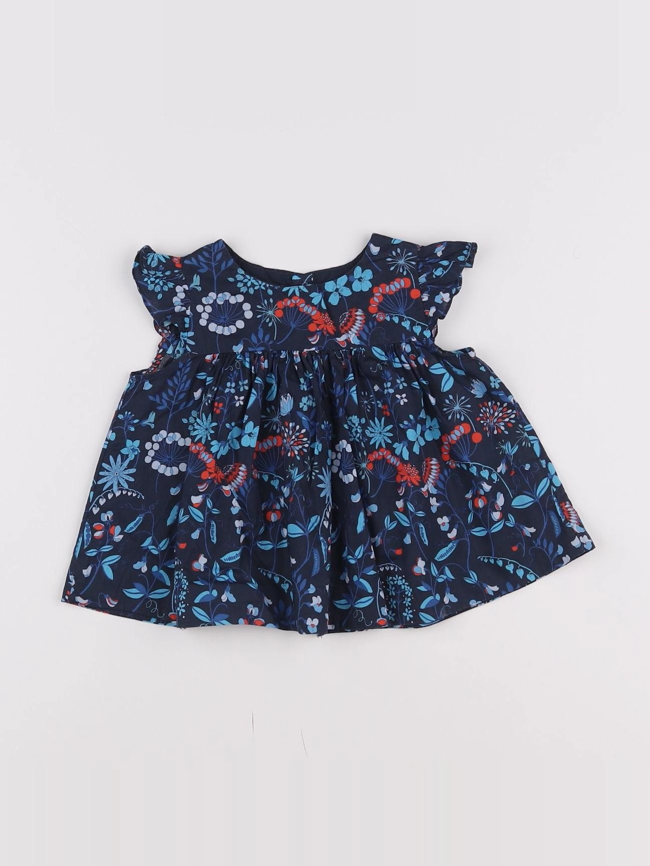 Jacadi - blouse multicolore - 12 mois