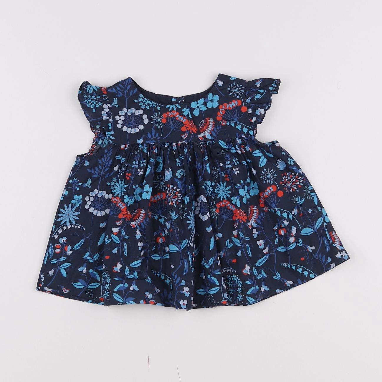 Jacadi - blouse multicolore - 12 mois
