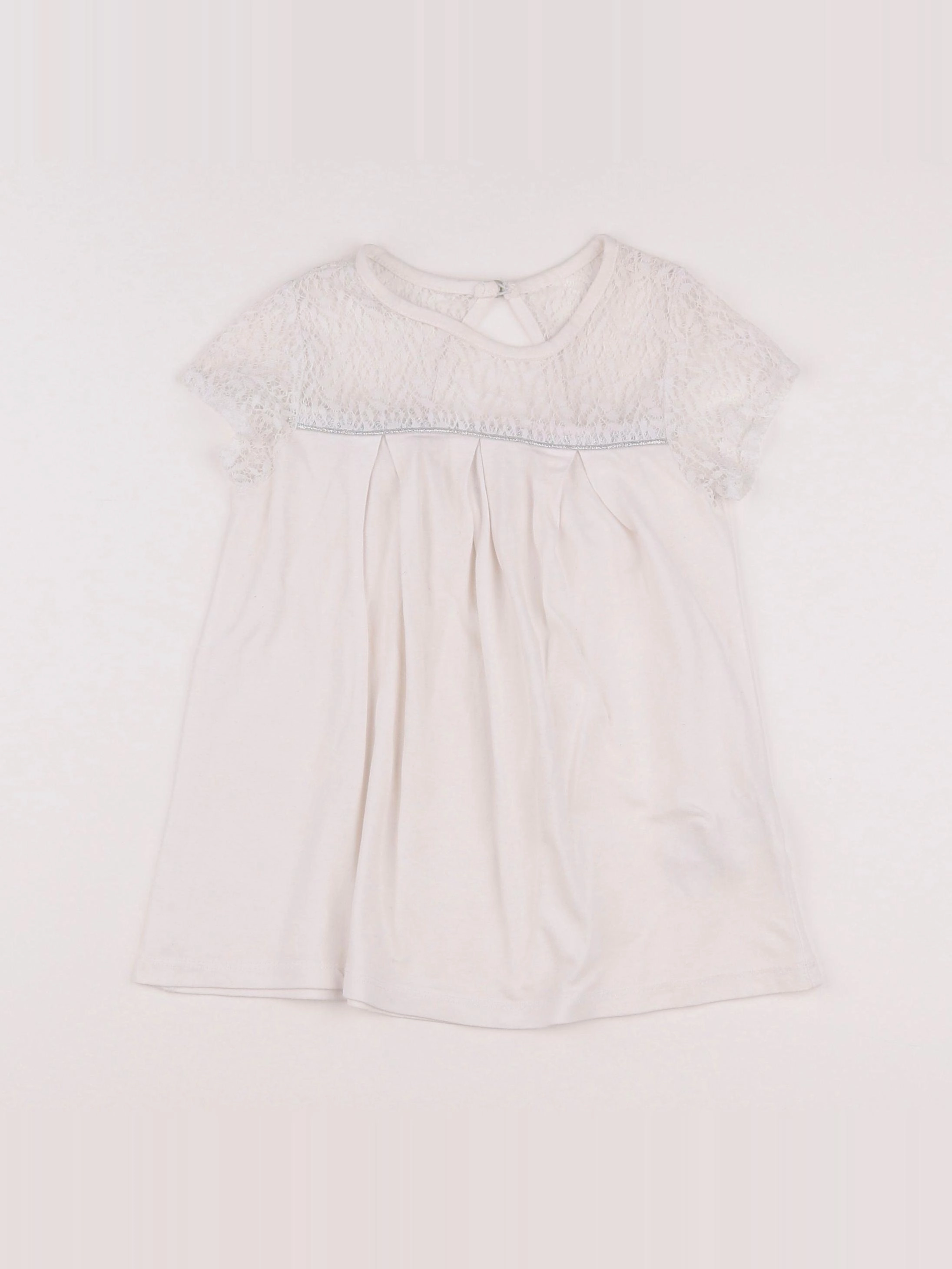 Vertbaudet - robe blanc - 8 ans