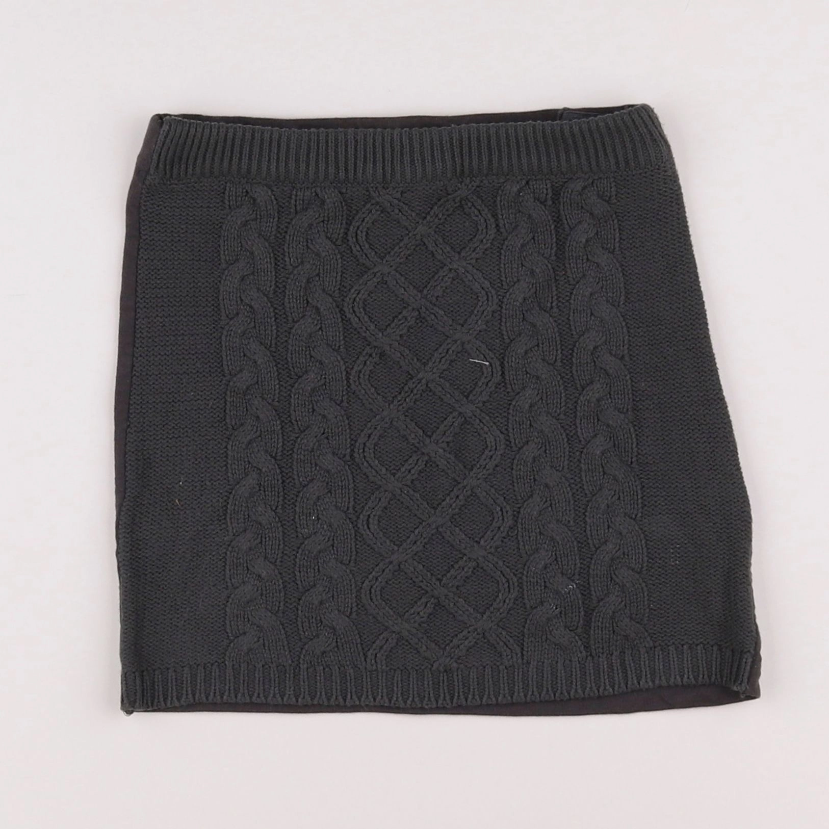 Vertbaudet - jupe gris - 8 ans