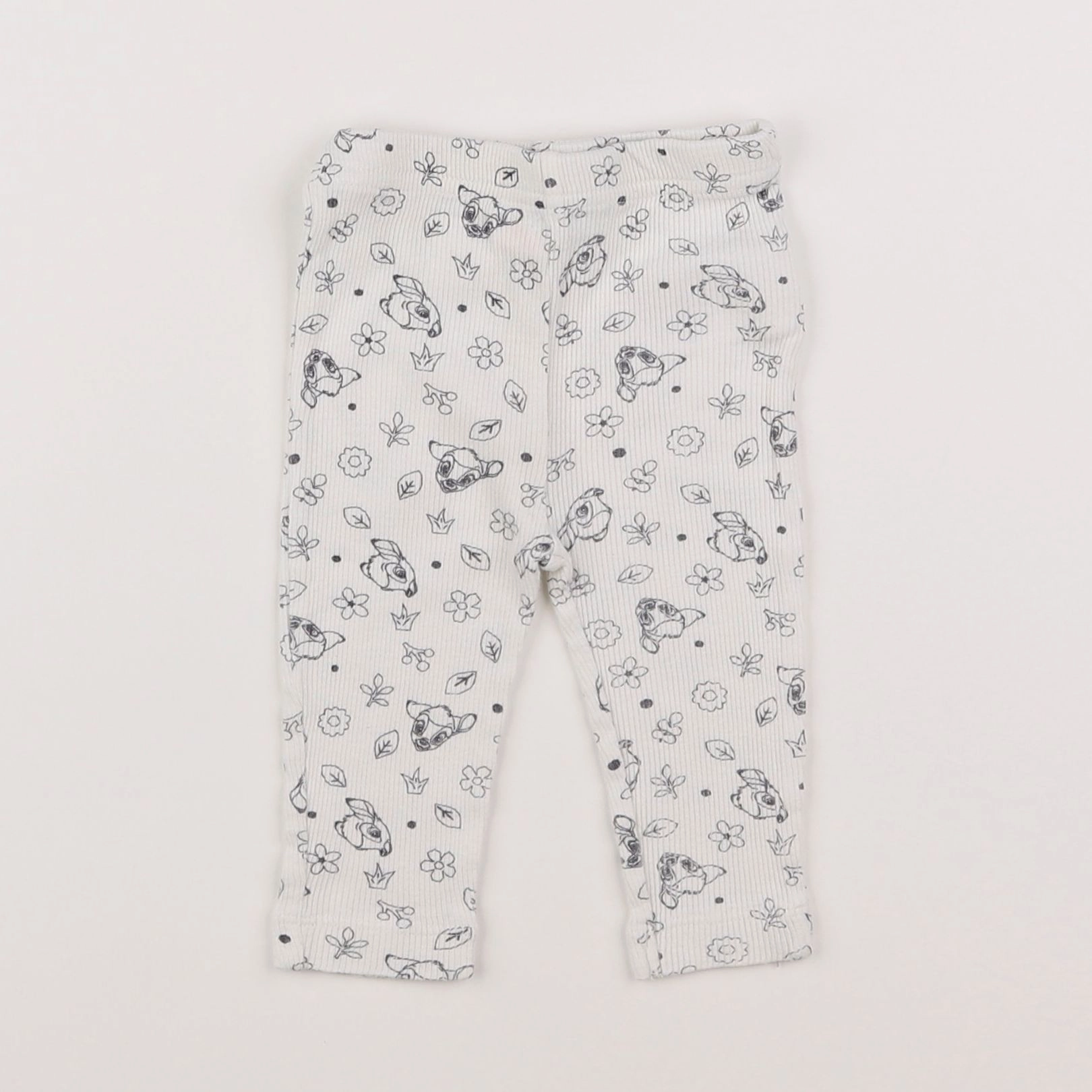 Vertbaudet - legging blanc - 6 mois