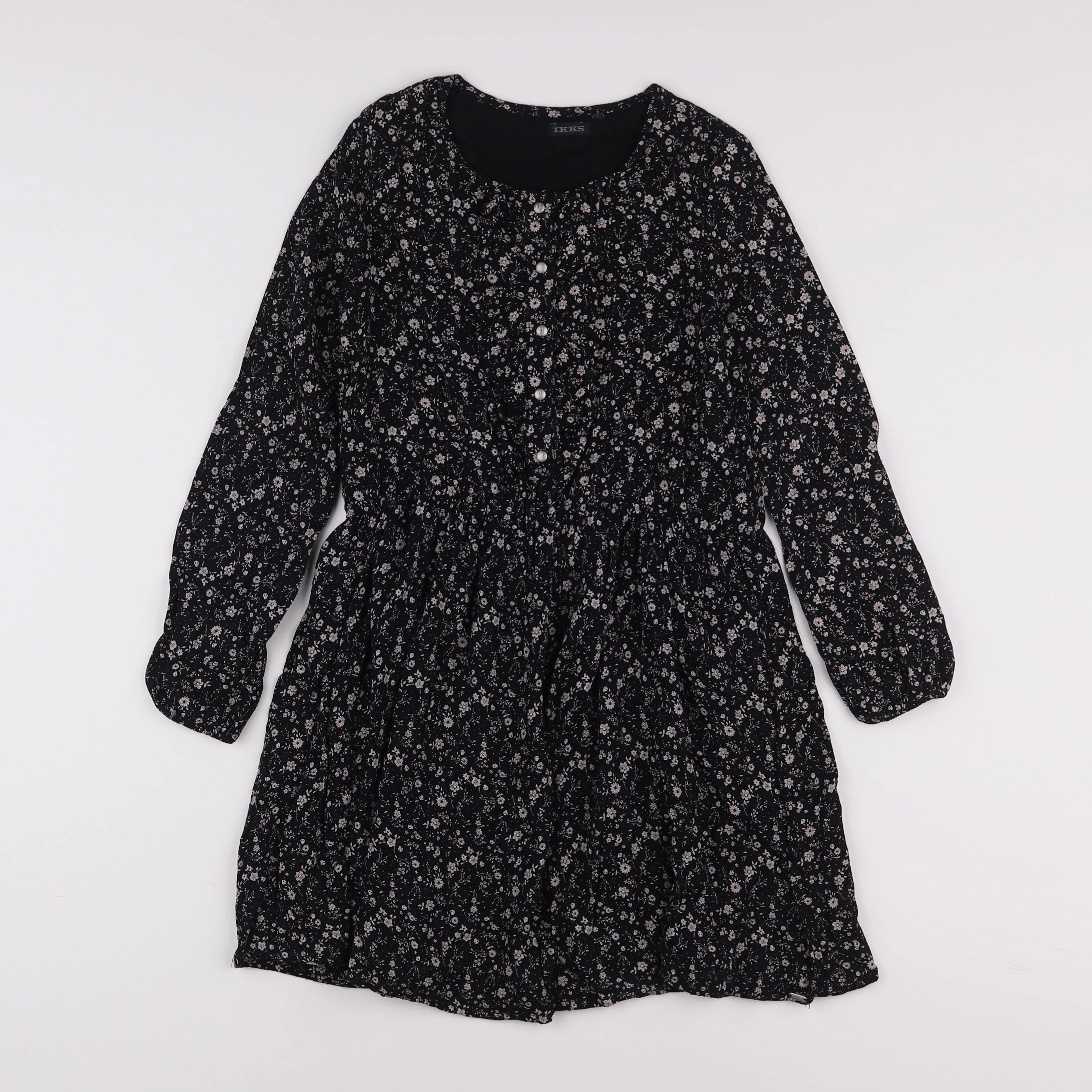 IKKS - robe noir - 10 ans