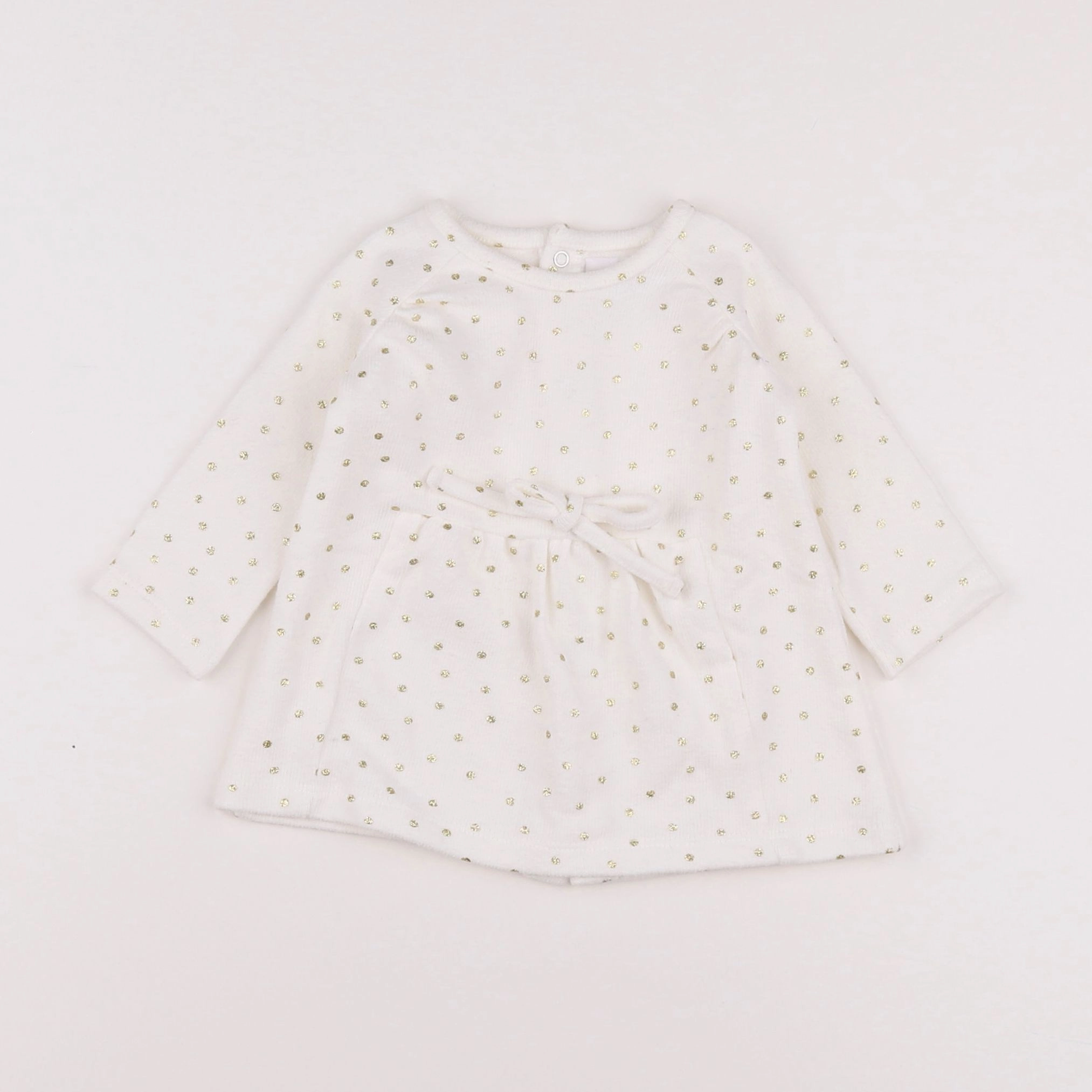 Vertbaudet - robe blanc - 3 mois