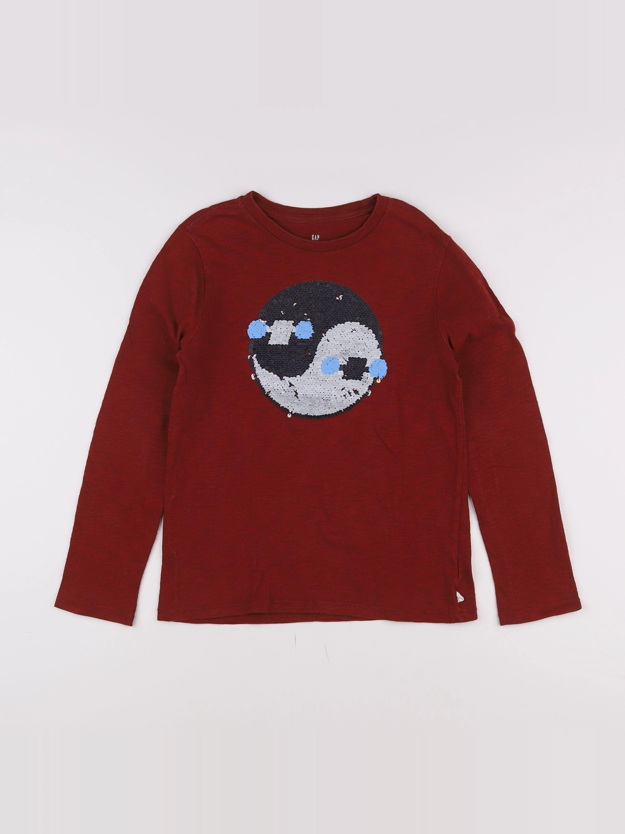 GAP - tee-shirt rouge, marron - 8 ans