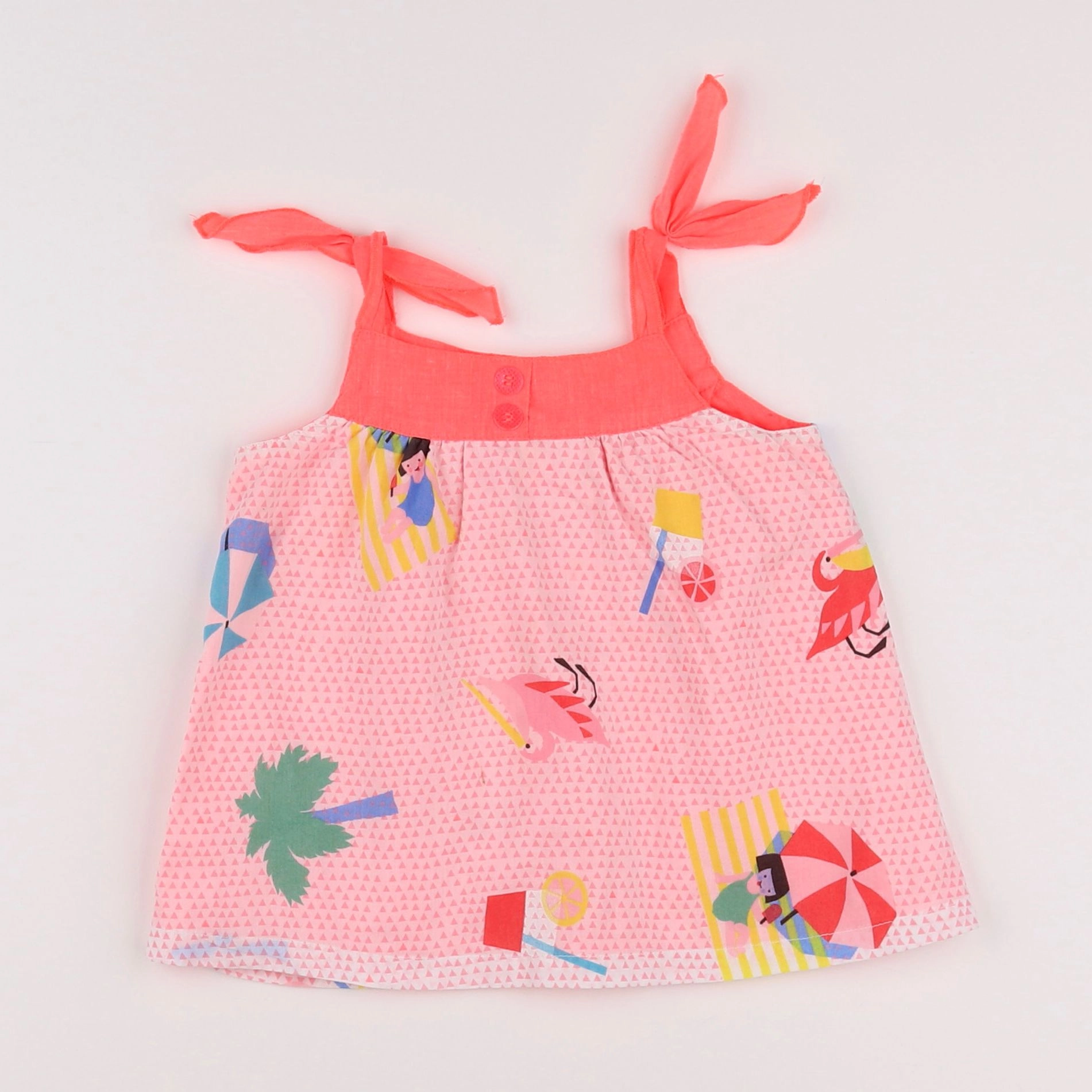 Catimini - blouse rose - 2 ans