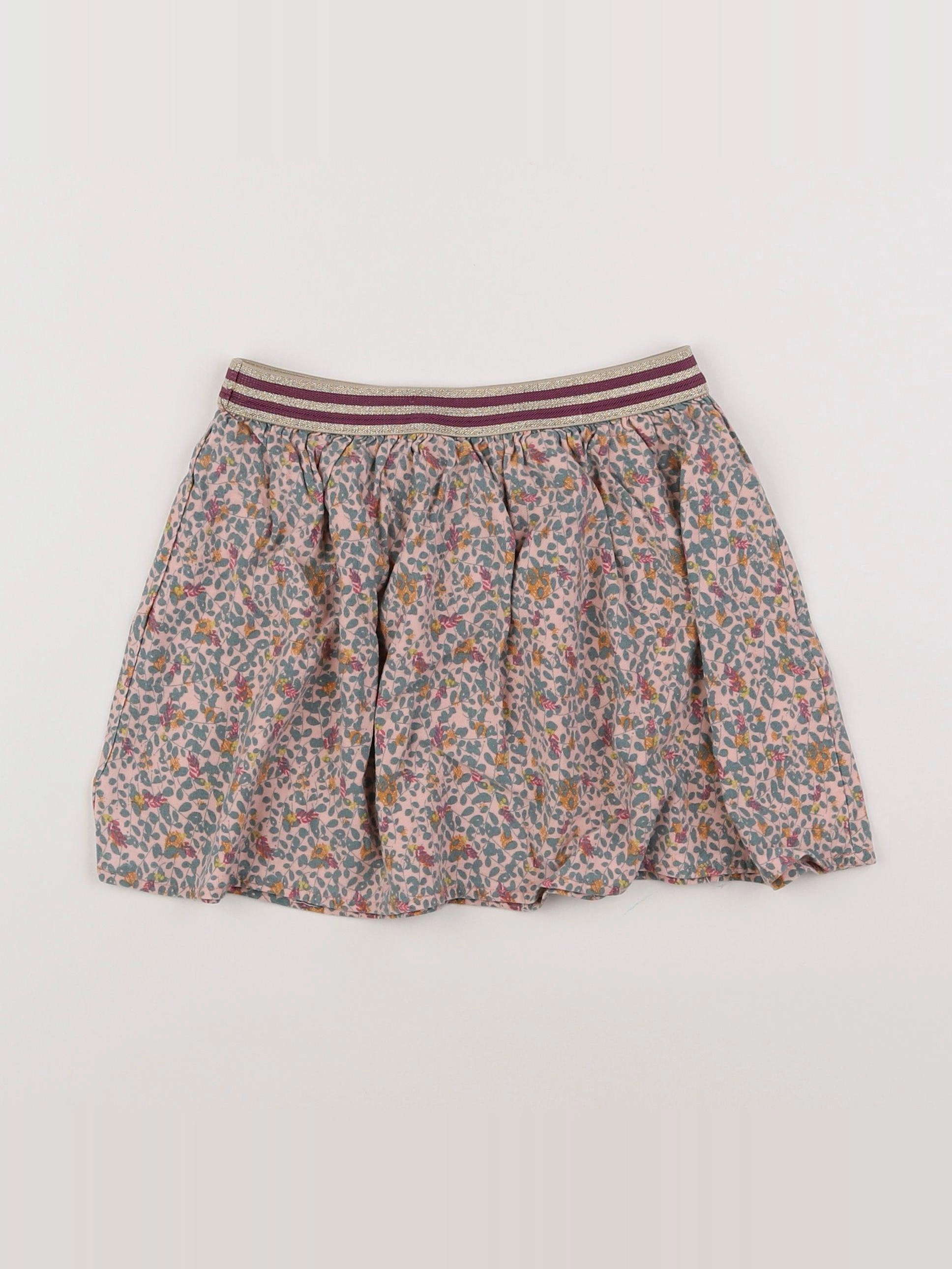 Vertbaudet - jupe multicolore - 4 ans
