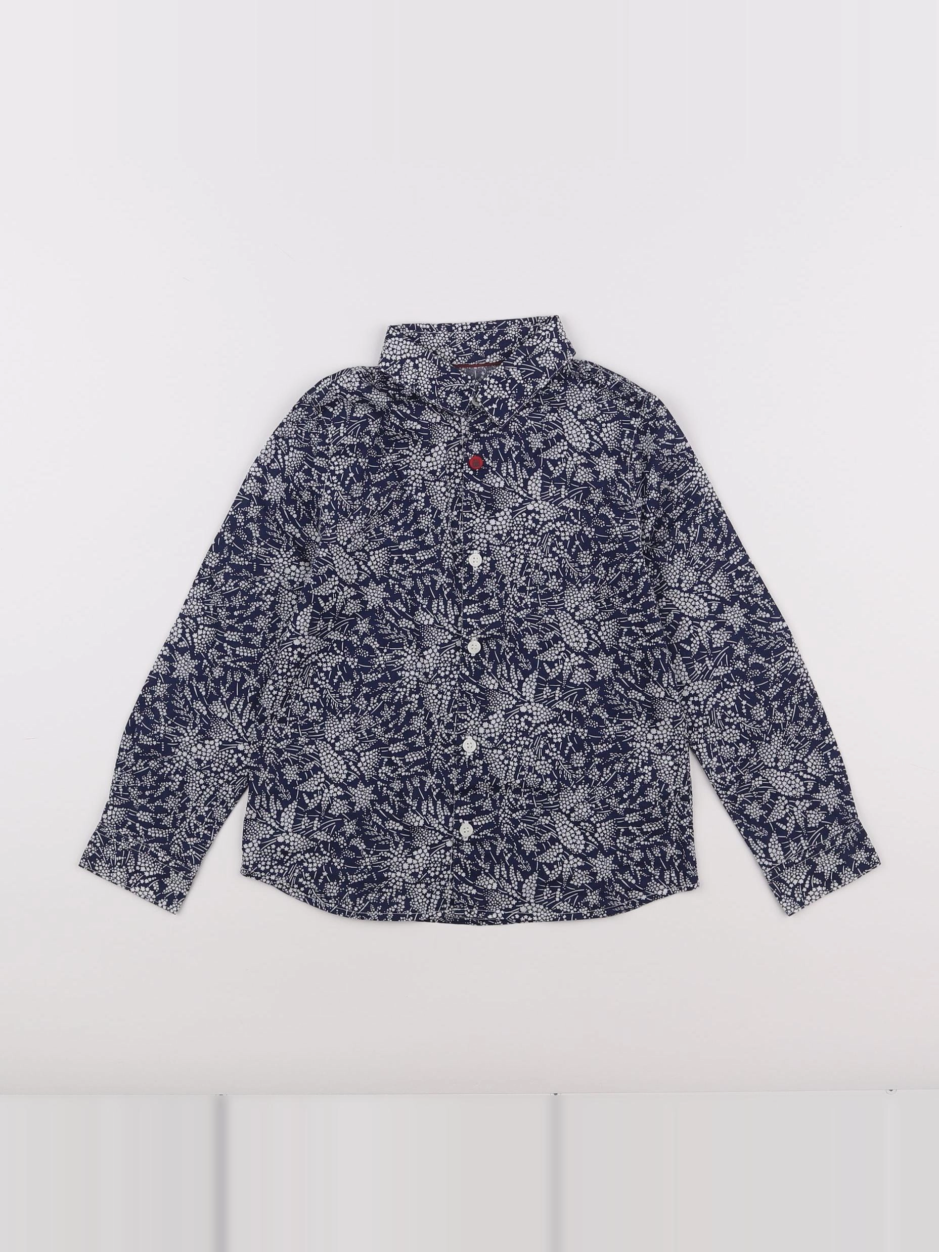 IKKS - chemise blanc, bleu - 5 ans