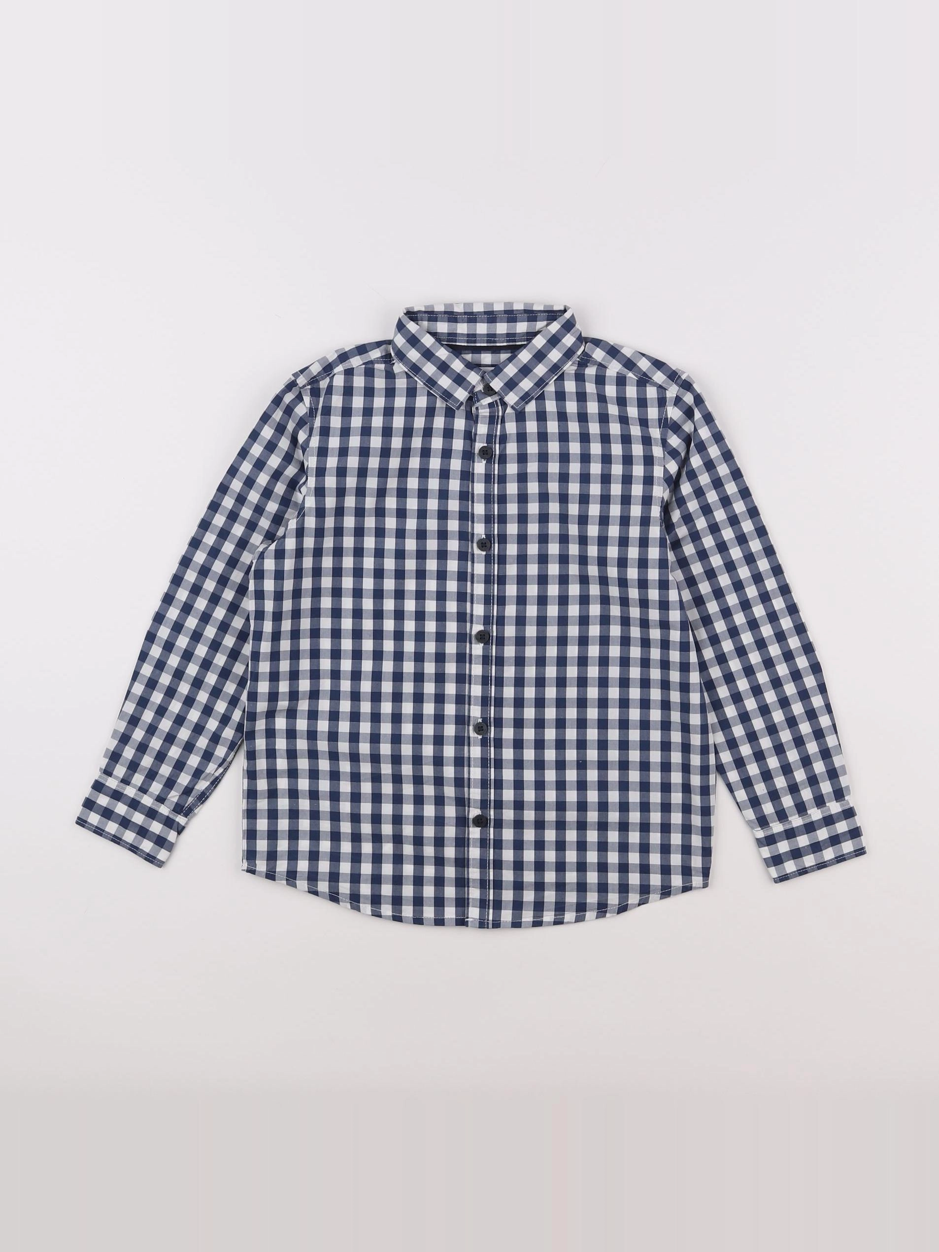 Mango - chemise blanc, bleu - 6 ans