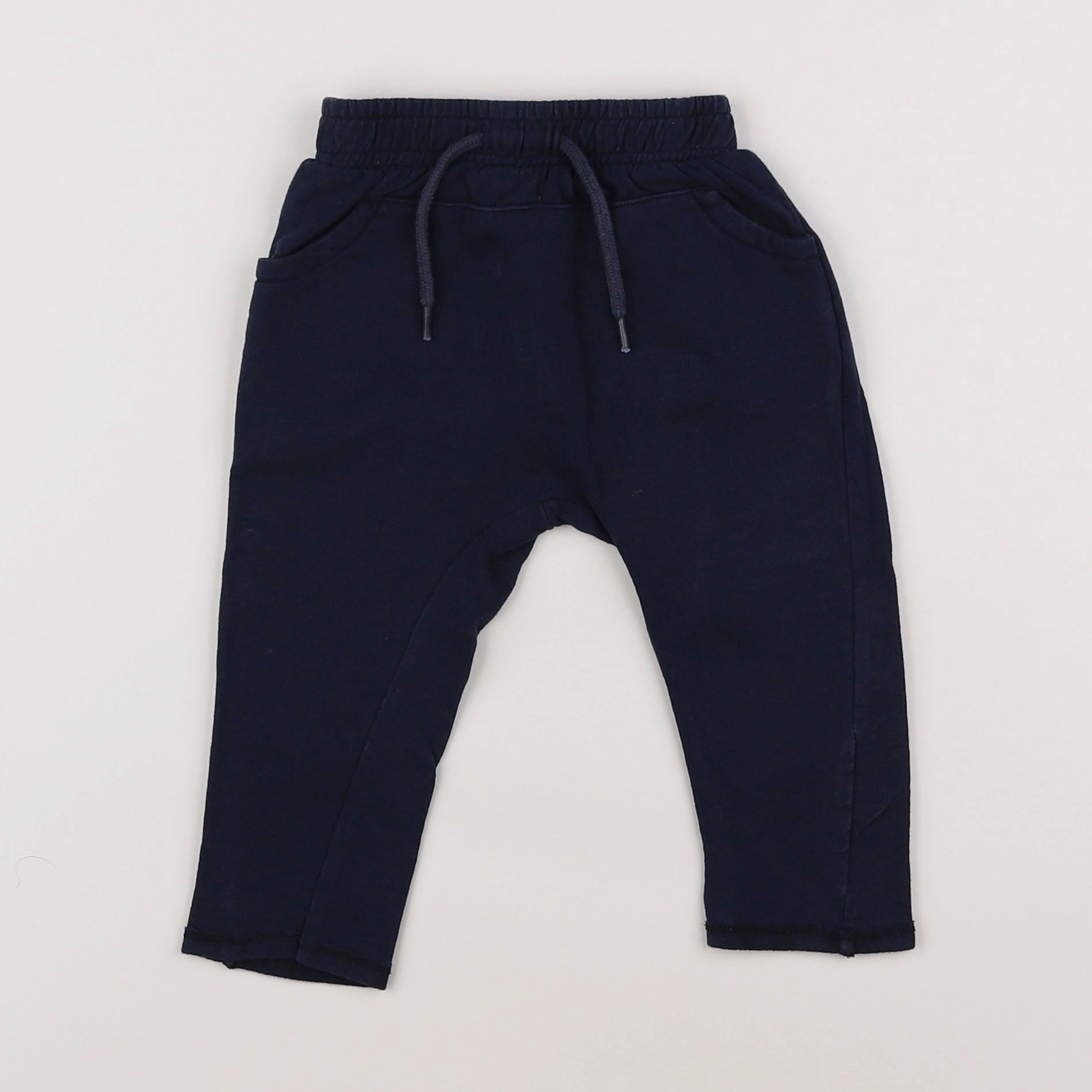 Vertbaudet - jogging bleu - 9 mois