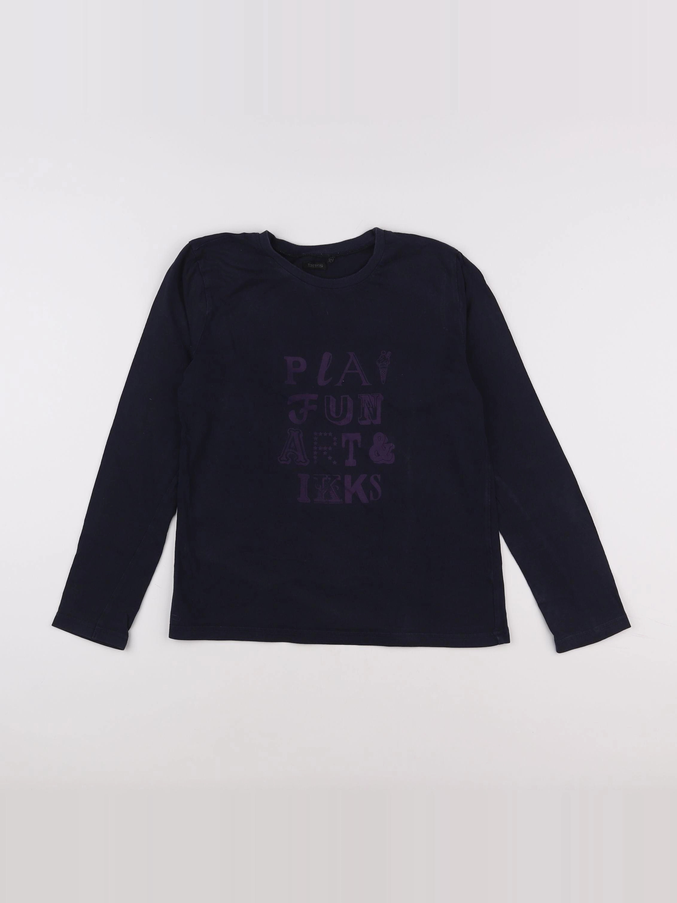 IKKS - tee-shirt bleu - 12 ans