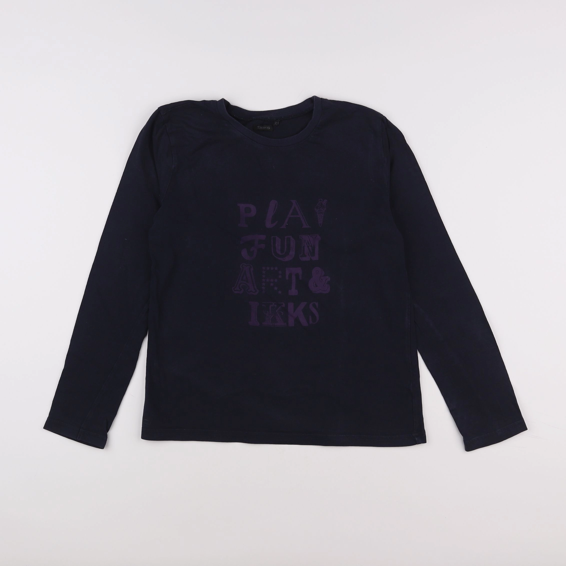 IKKS - tee-shirt bleu - 12 ans