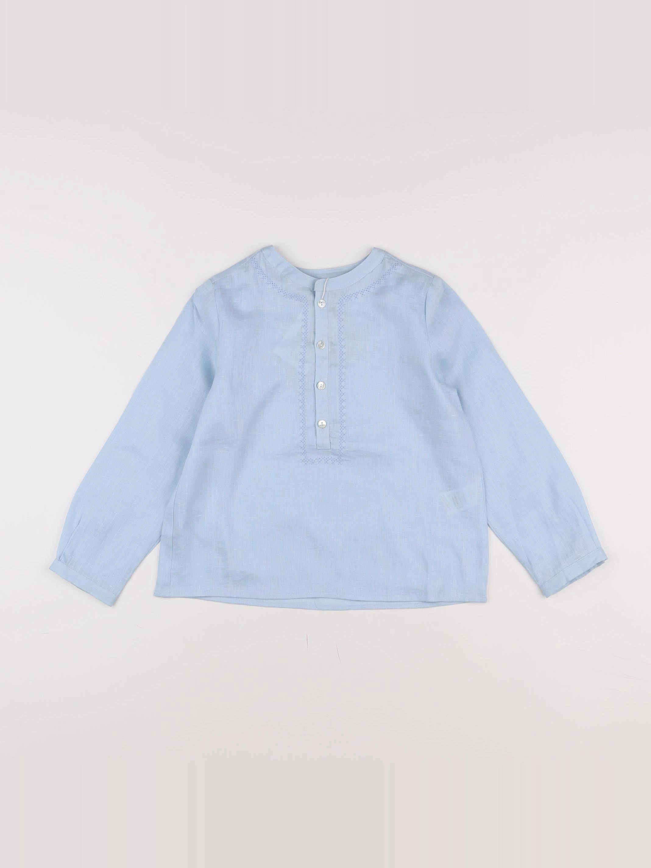 El Corte Inglés  - blouse bleu - 6 ans