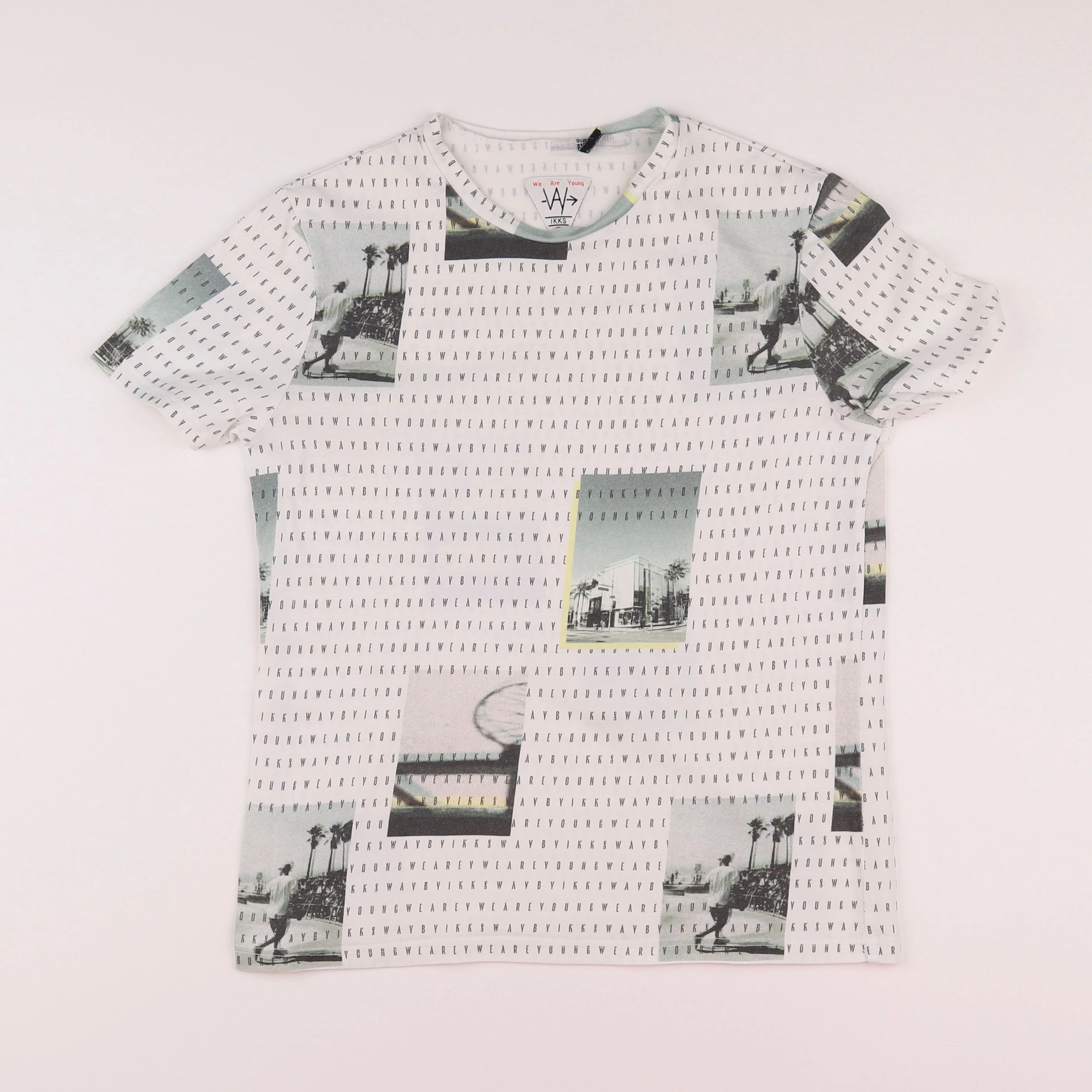 IKKS - tee-shirt blanc - 12 ans