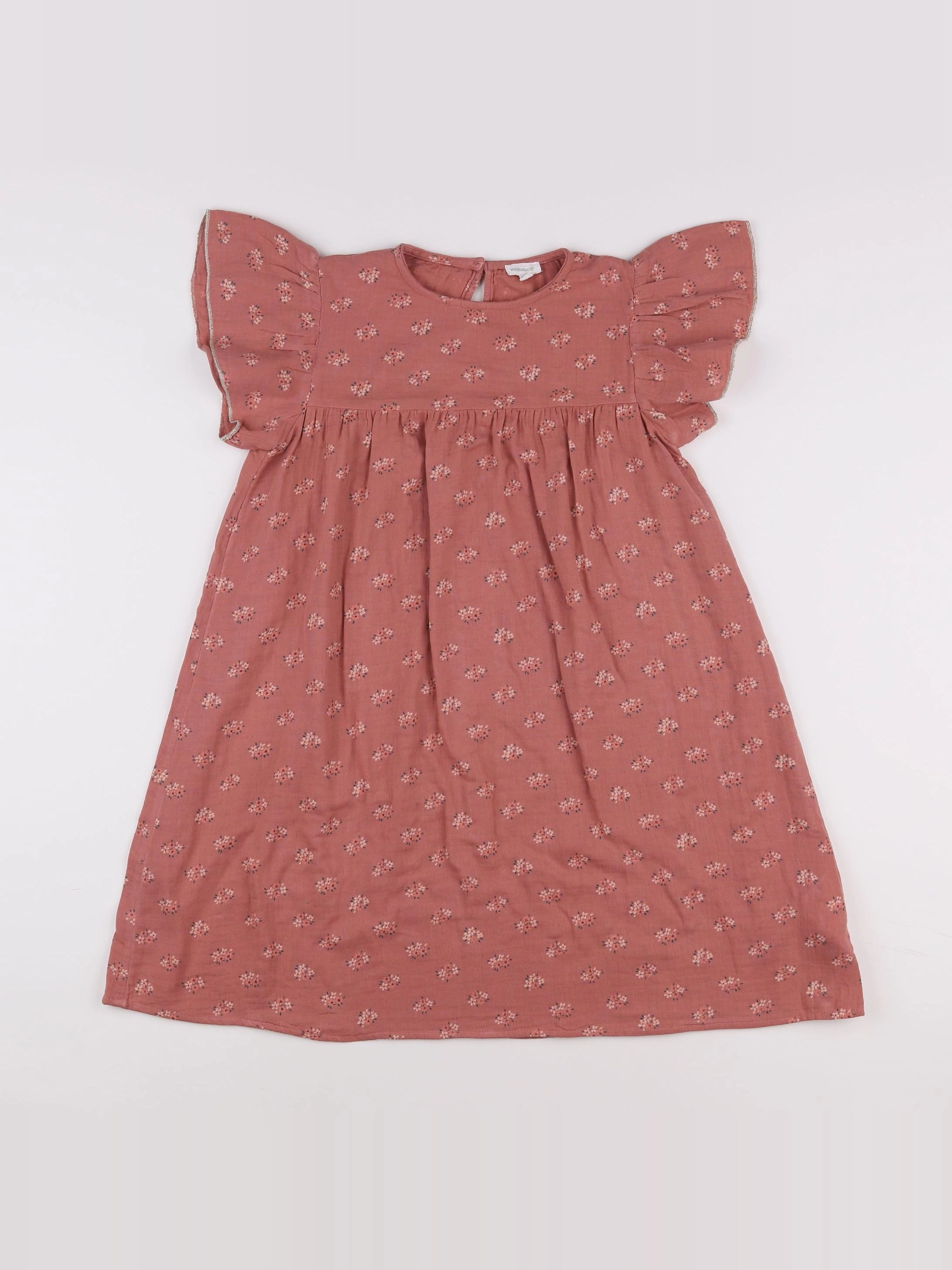 Vertbaudet - robe rose - 9 ans