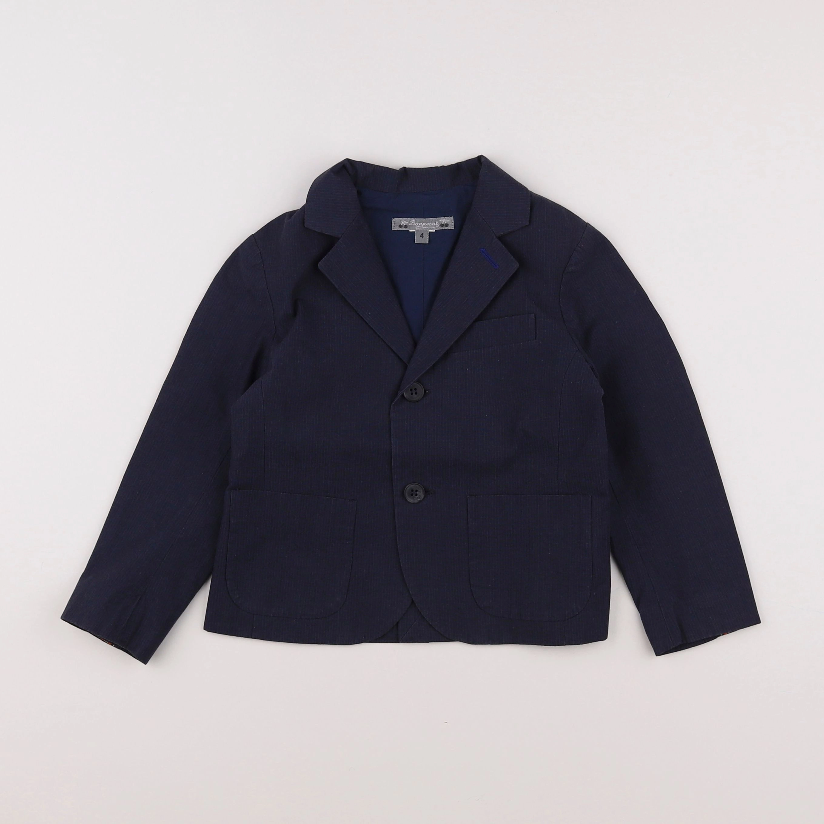 Bonpoint - veste bleu - 4 ans