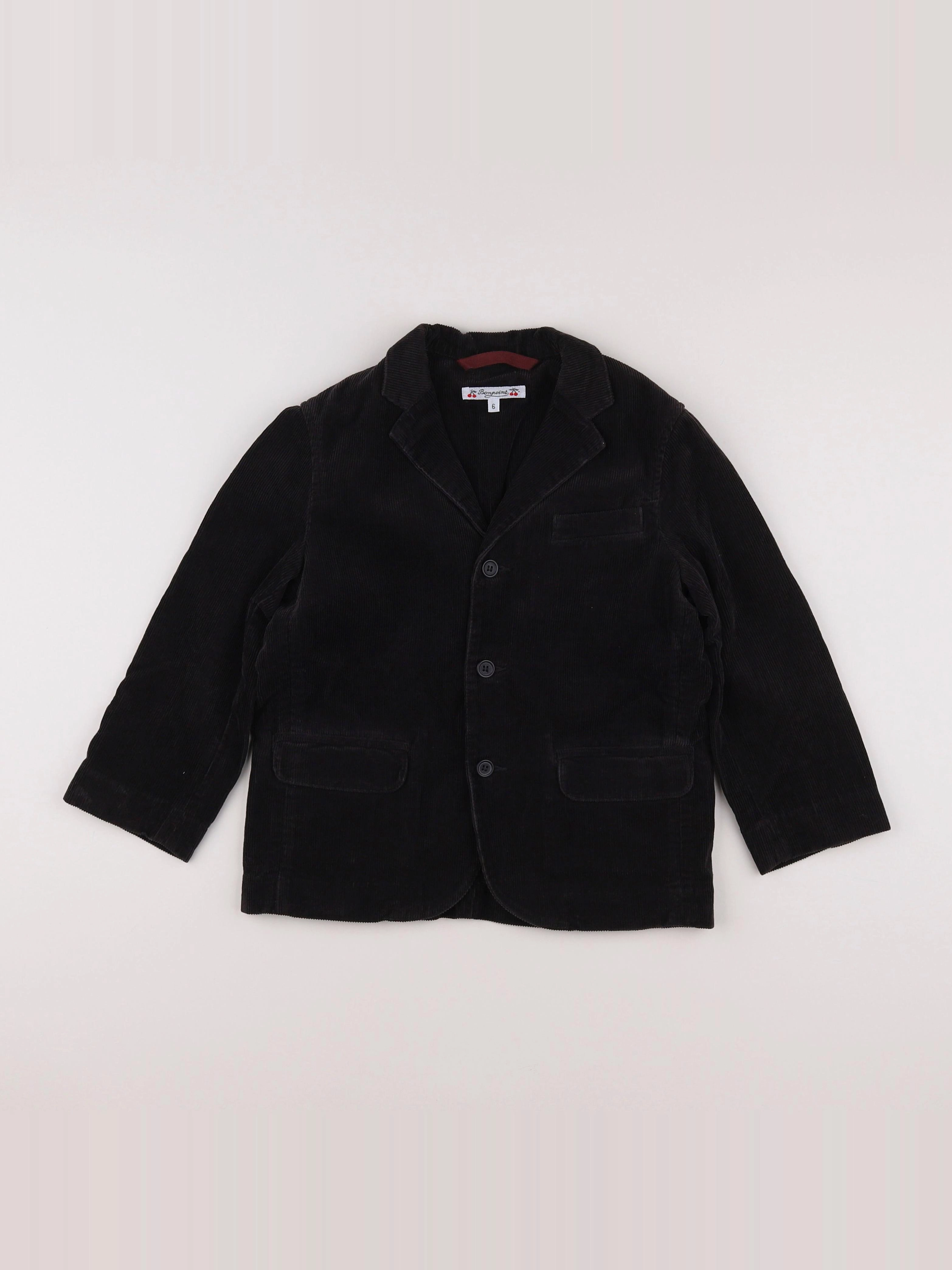 Bonpoint - veste gris - 6 ans