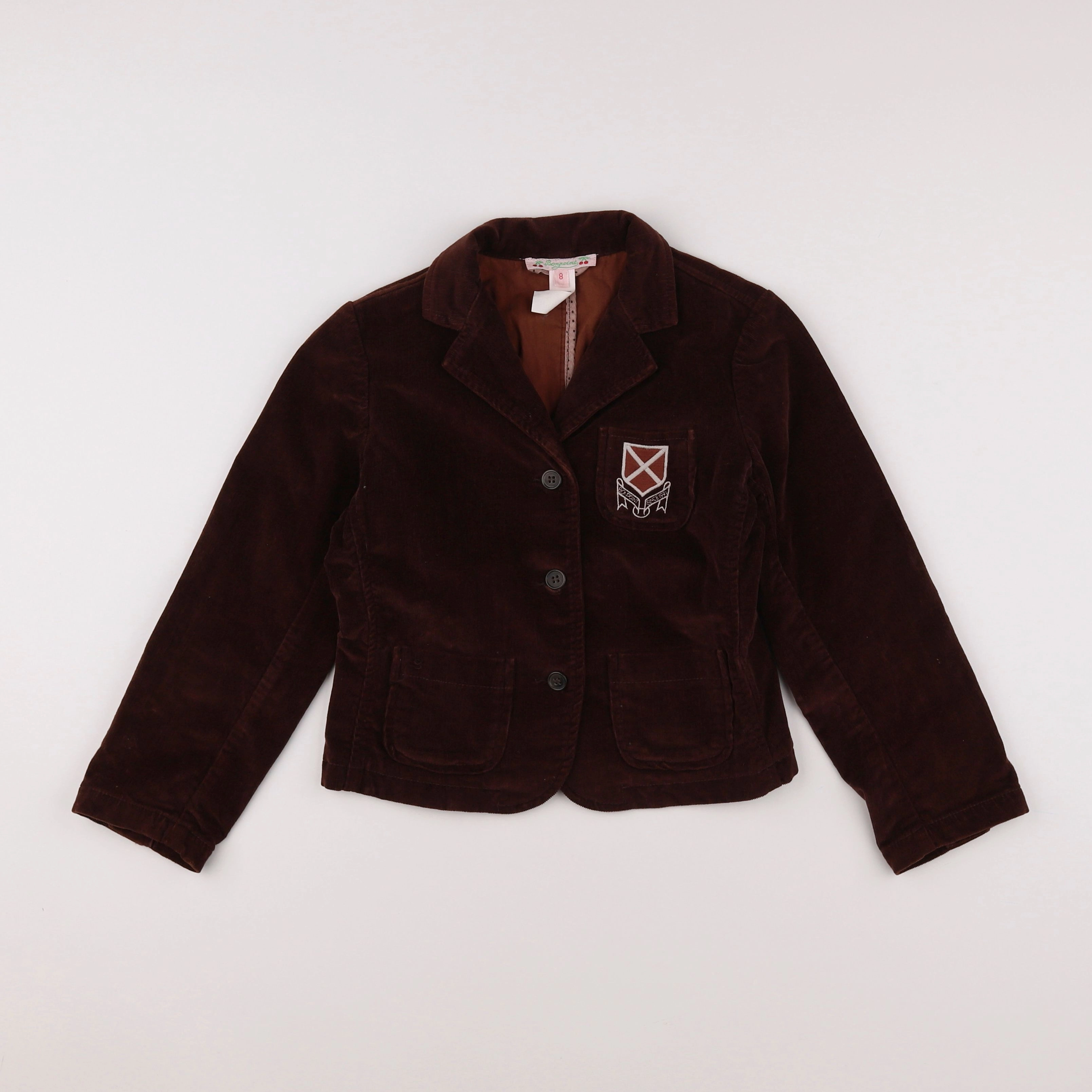 Bonpoint - veste marron - 8 ans