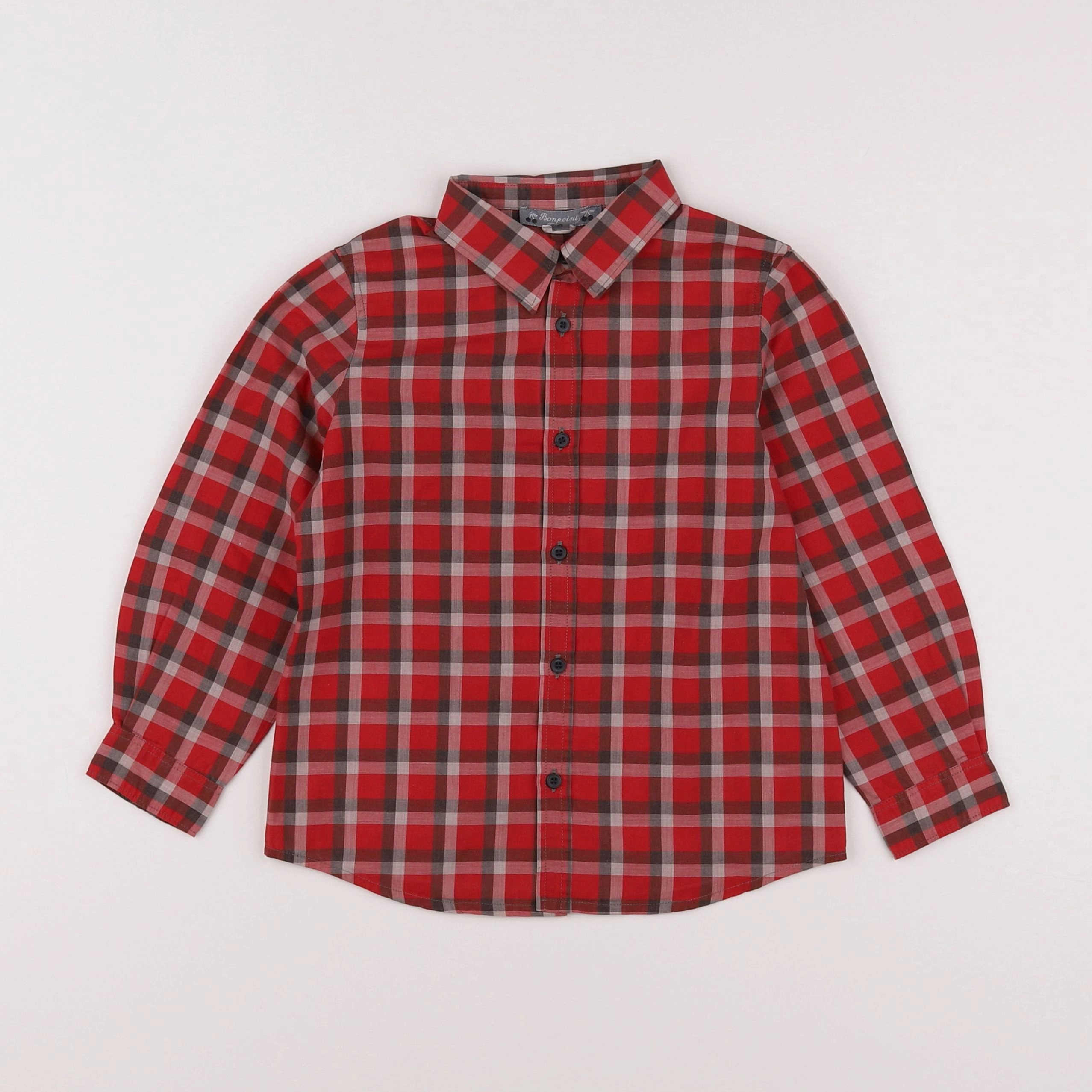 Bonpoint - chemise rouge - 4 ans