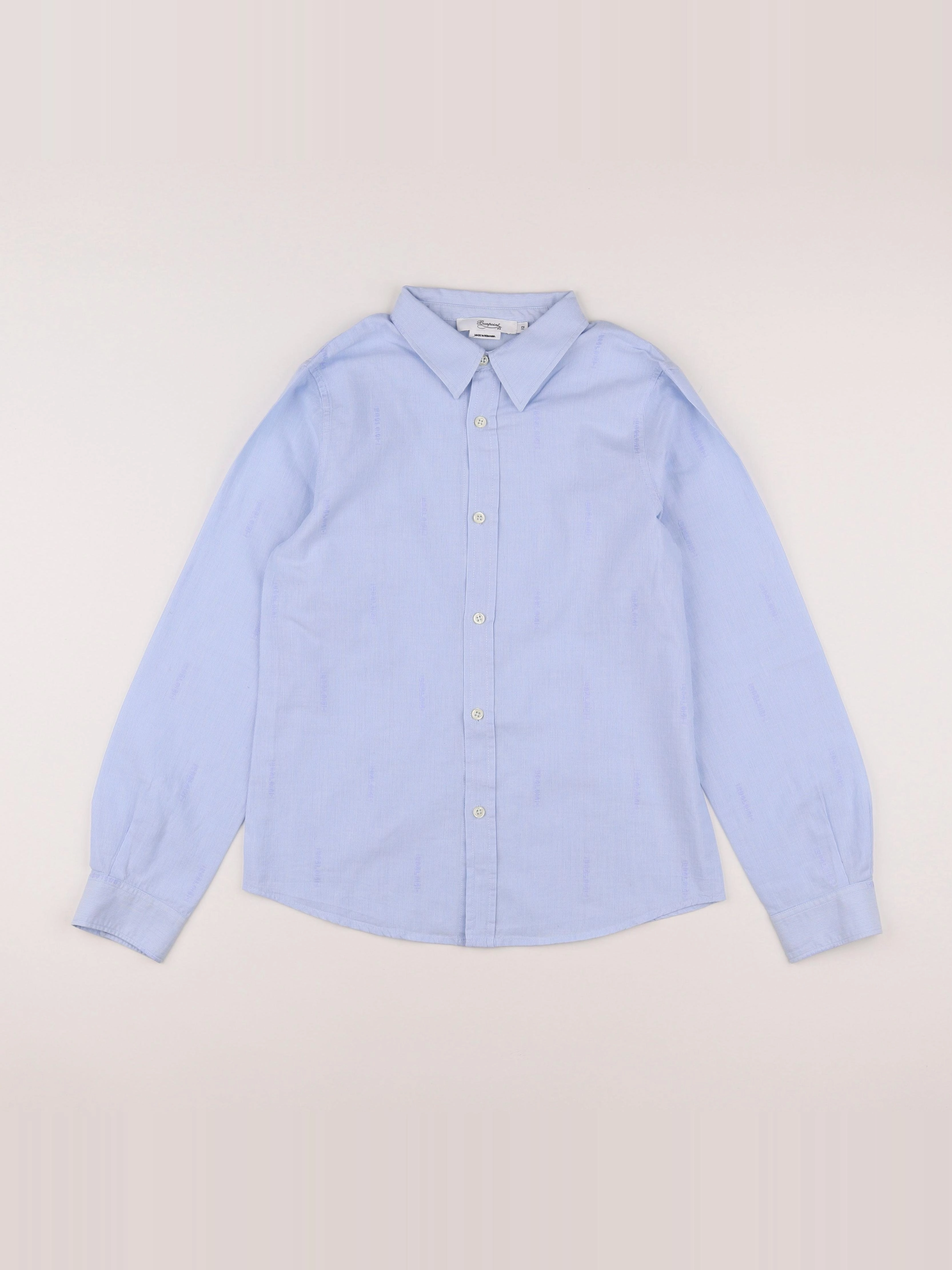 Bonpoint - chemise bleu - 12 ans
