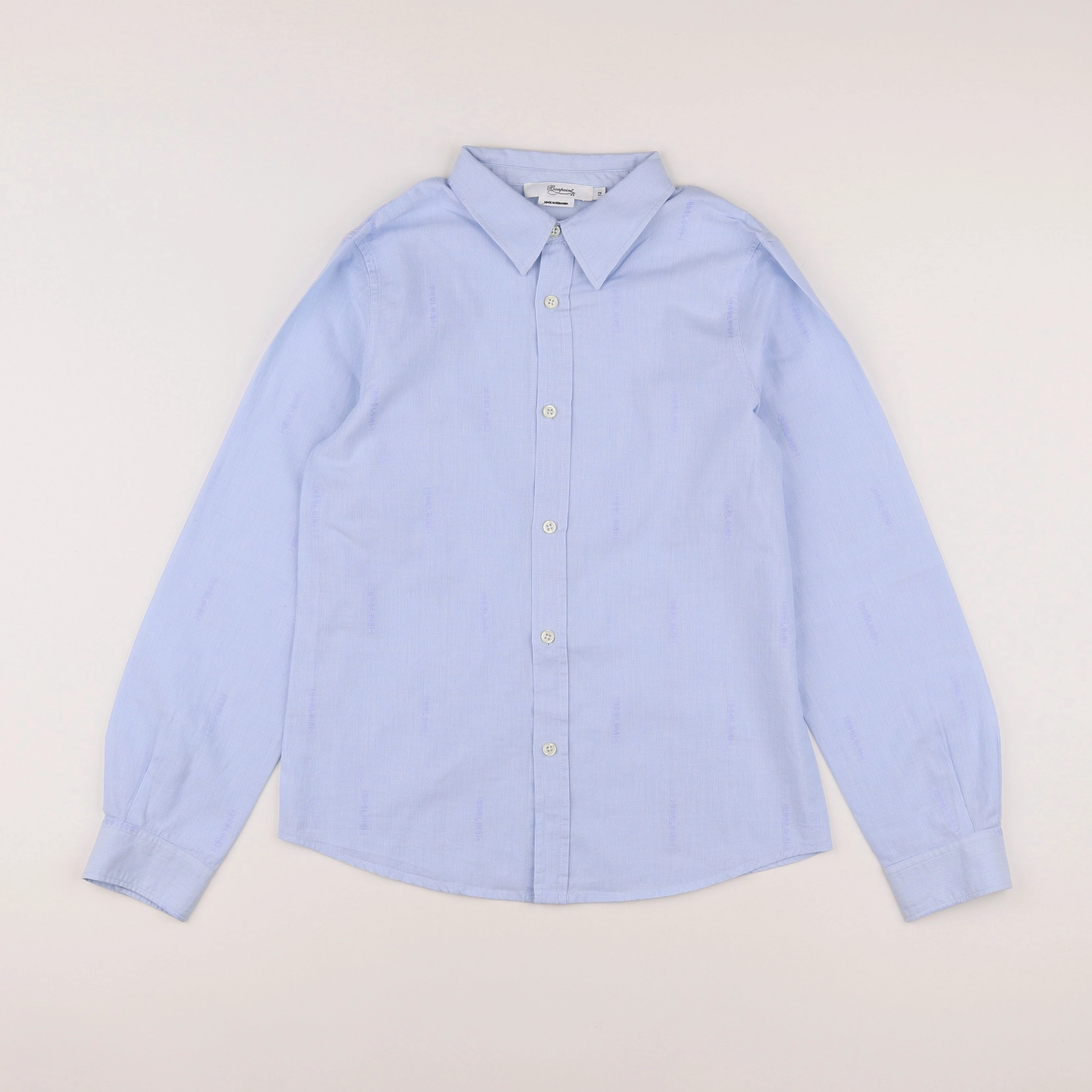 Bonpoint - chemise bleu - 12 ans