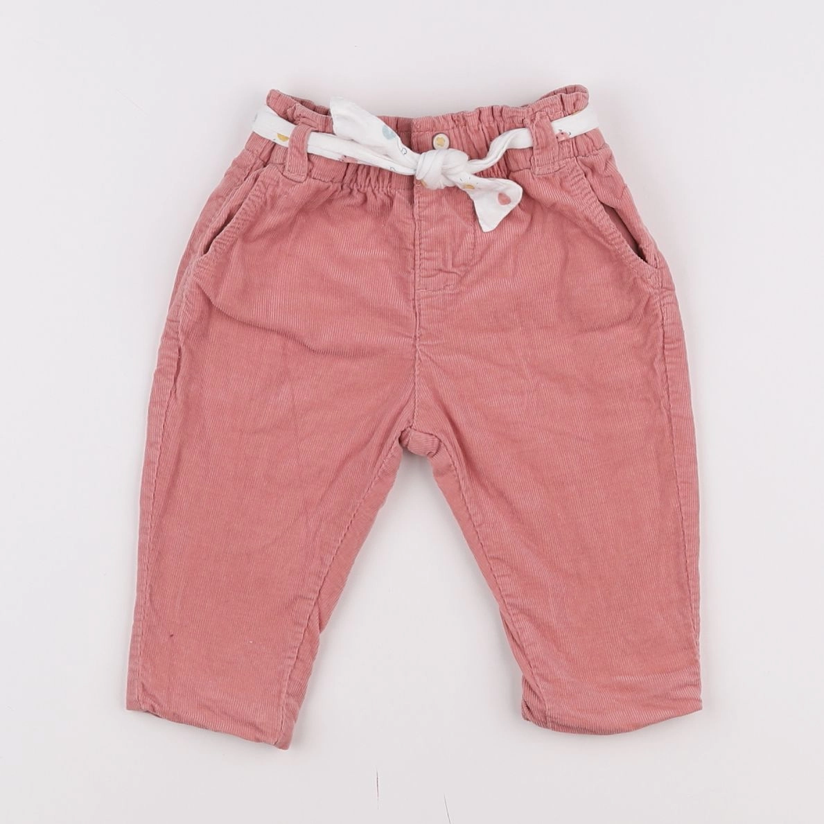 Vertbaudet - pantalon rose - 6 mois