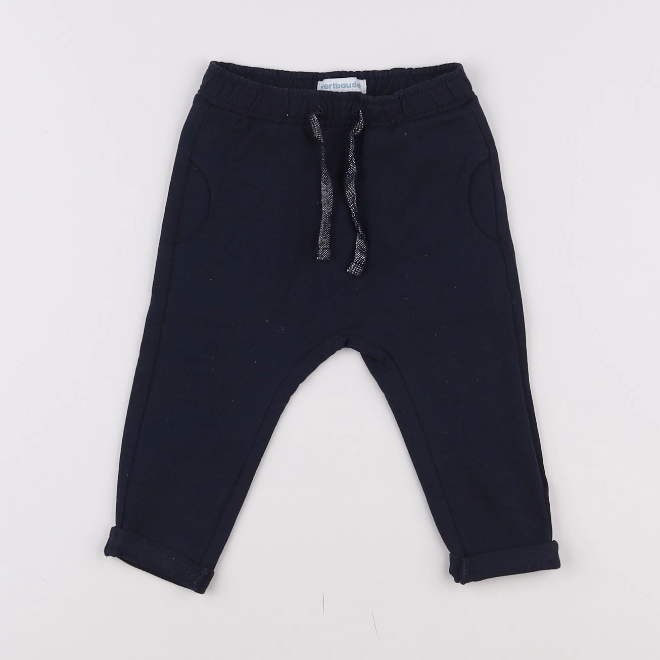 Vertbaudet - jogging bleu - 9 mois