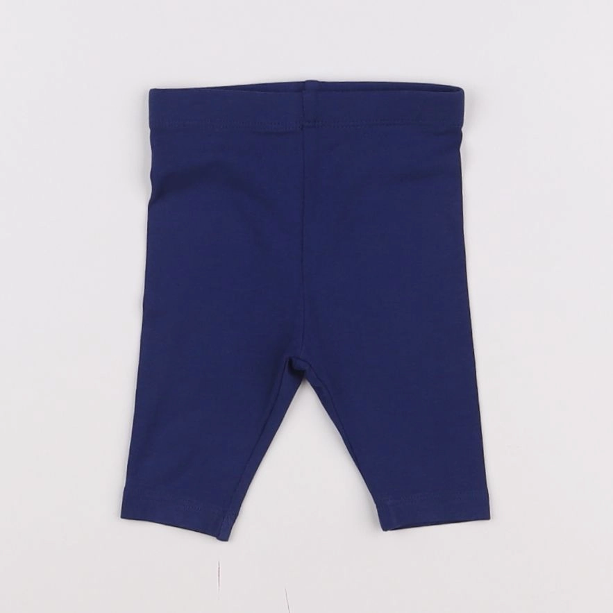 Vertbaudet - legging bleu - 3 mois