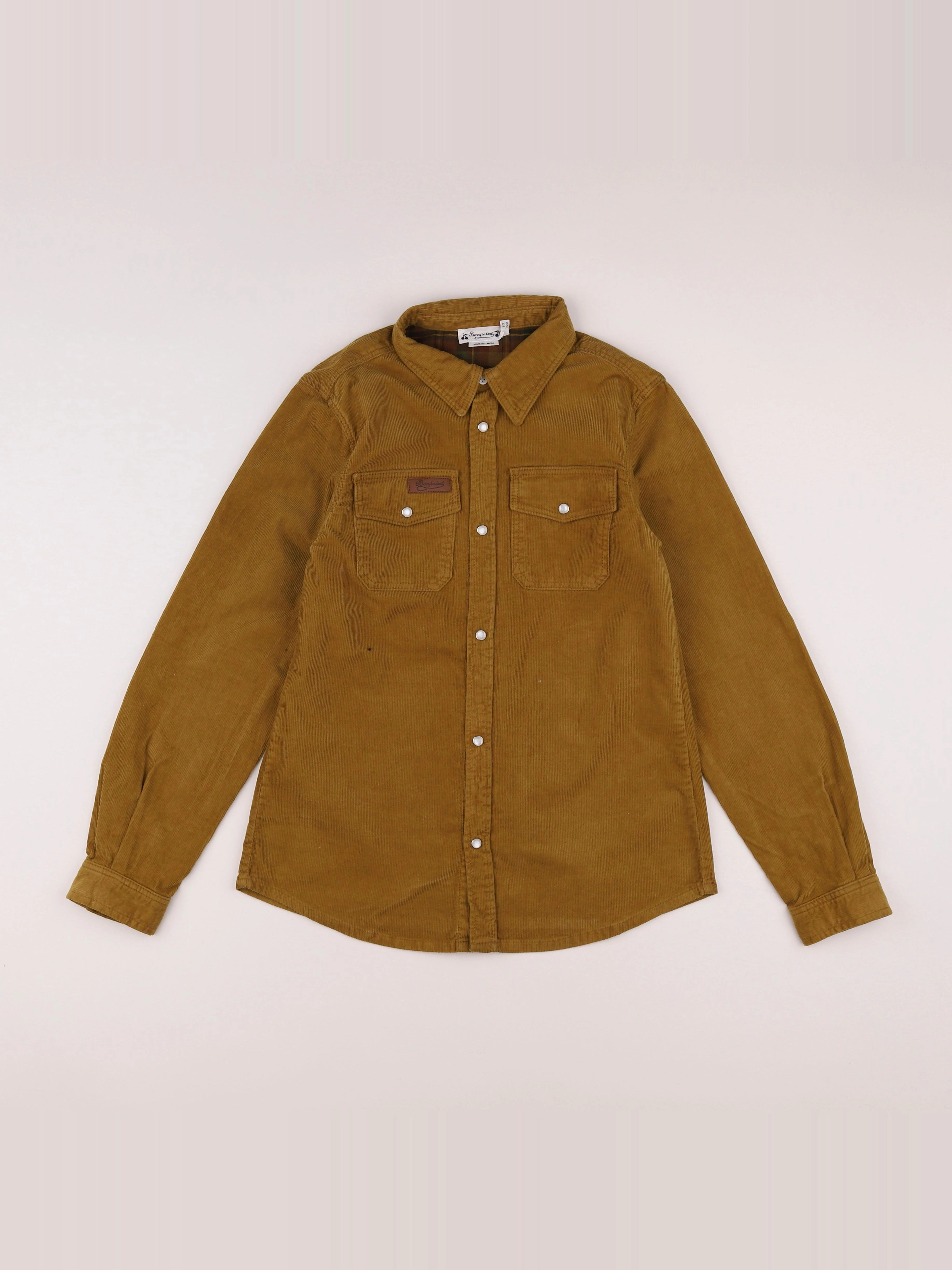Bonpoint - chemise marron - 12 ans