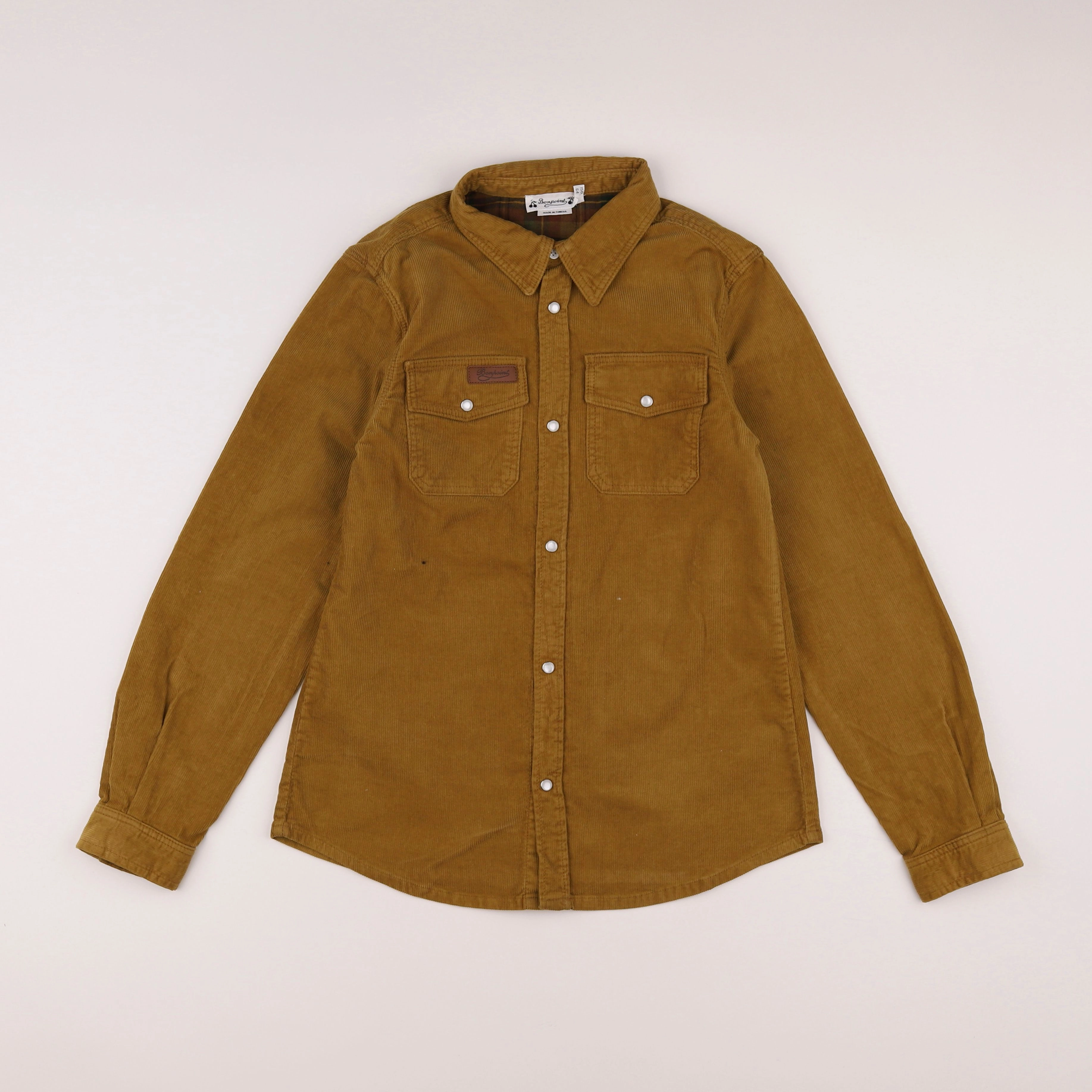 Bonpoint - chemise marron - 12 ans