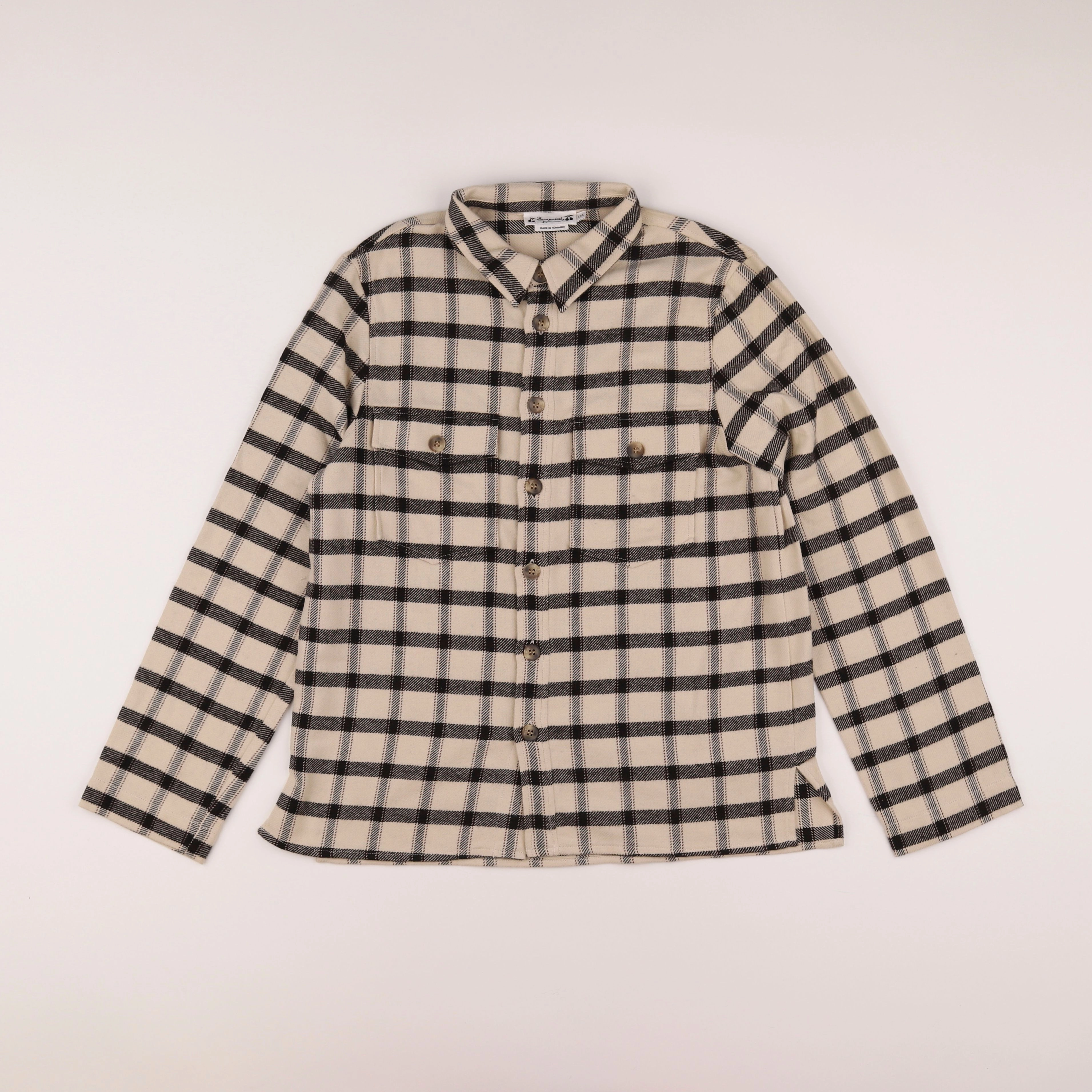 Bonpoint - chemise marron - 12 ans