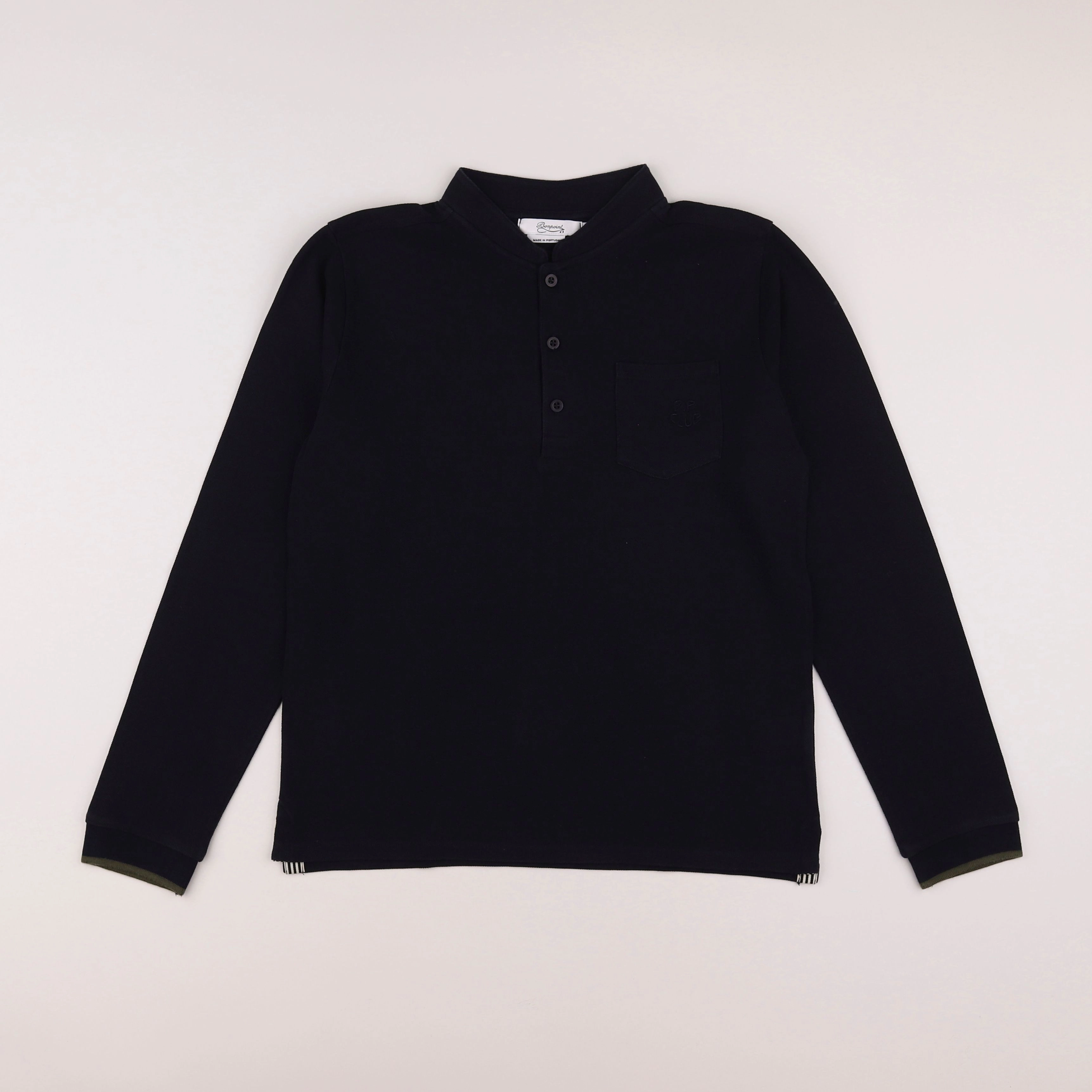 Bonpoint - polo noir - 12 ans