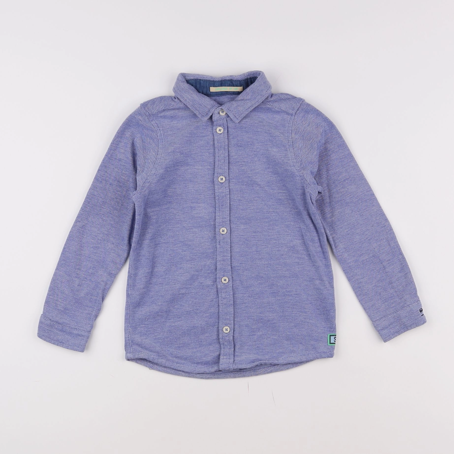 Scotch Shrunk - chemise bleu - 4 ans