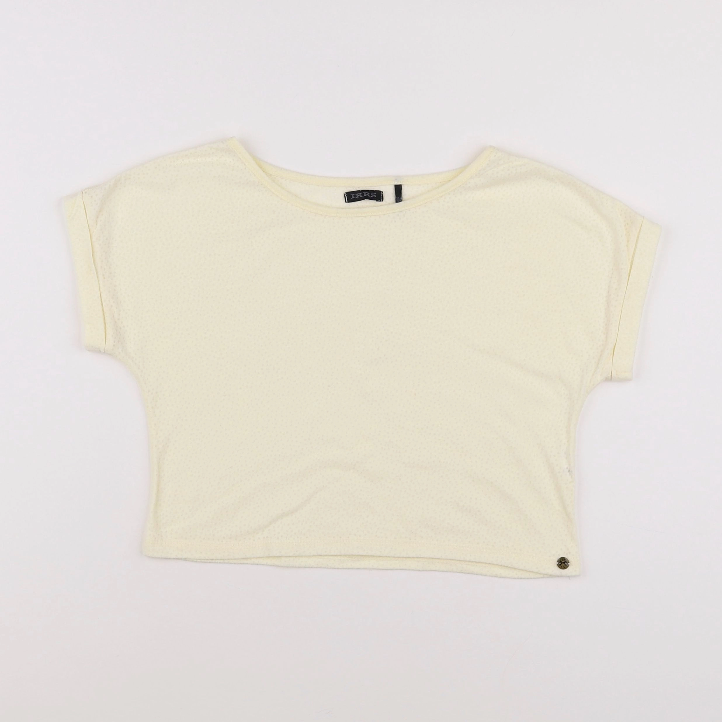 IKKS - tee-shirt jaune - 10 ans